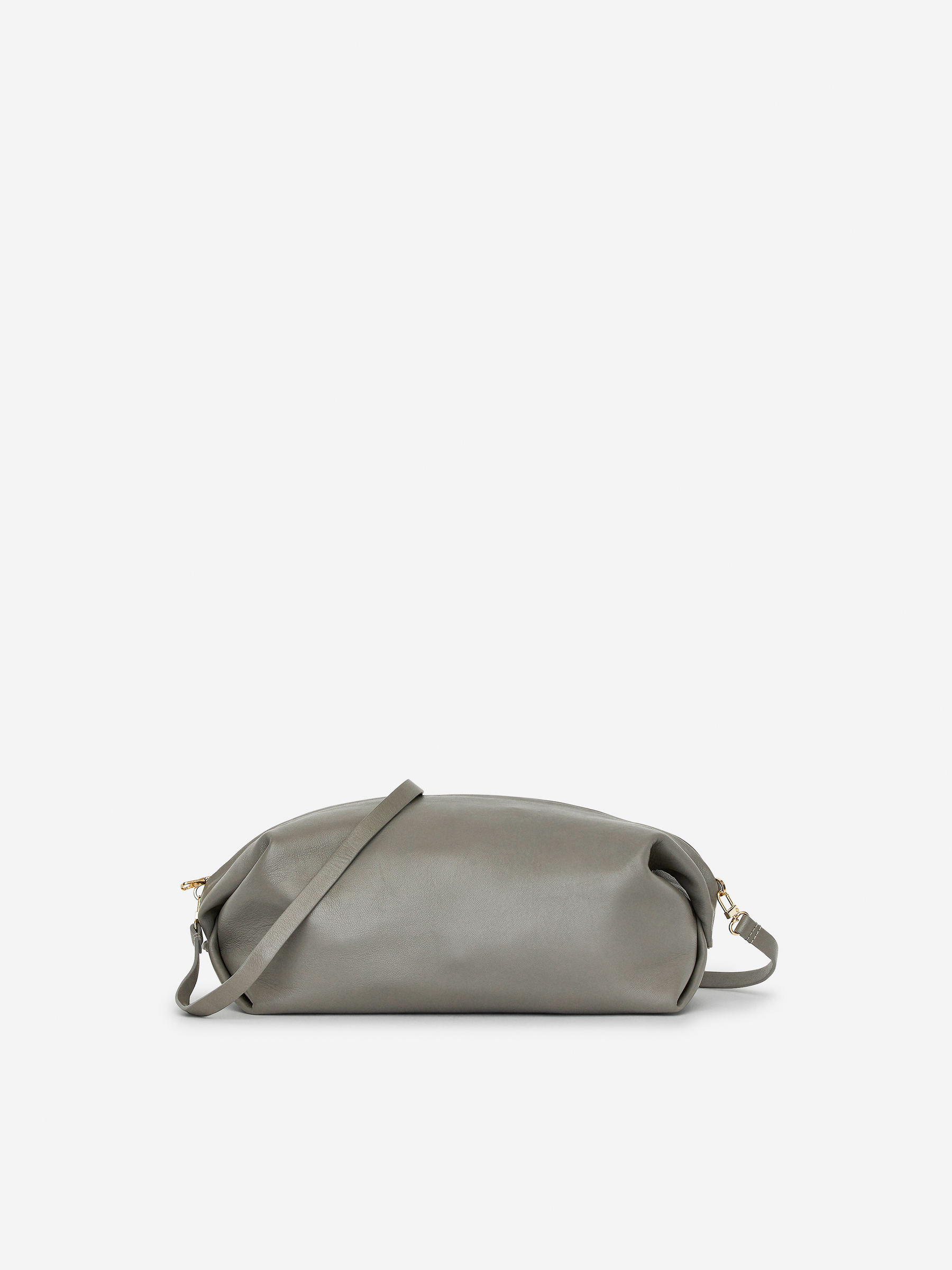 Tasche aus weichem Leder-#A3ACA9-12265