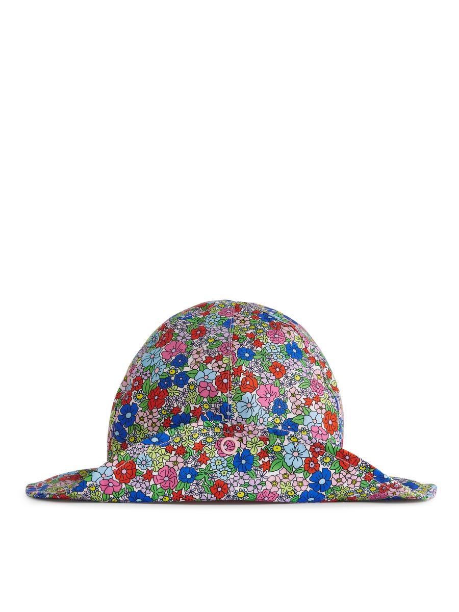 Poplin Sun Hat-#E3B2C2-3637