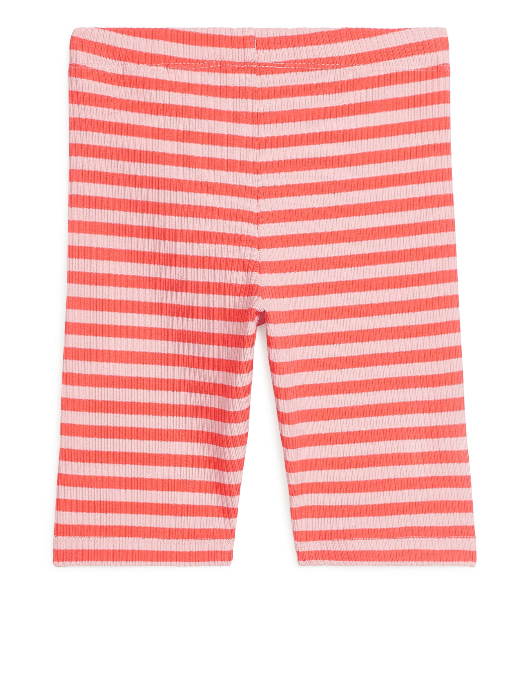 Pantalones cortos de ciclista en punto de canalé - Naranja/rosa - Corte estándar - Children - StillMedia/DescriptiveStillLife - 3