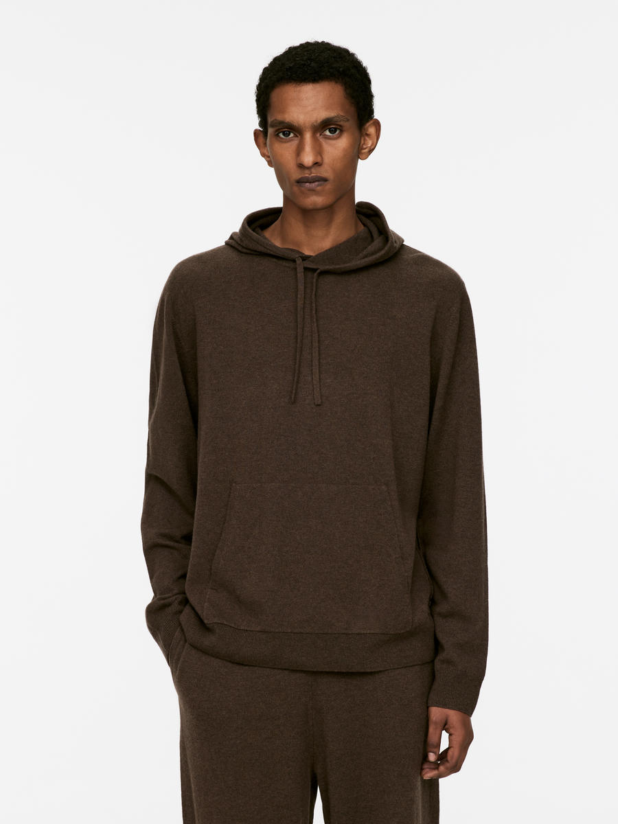 Wool cashmere hoodie sale