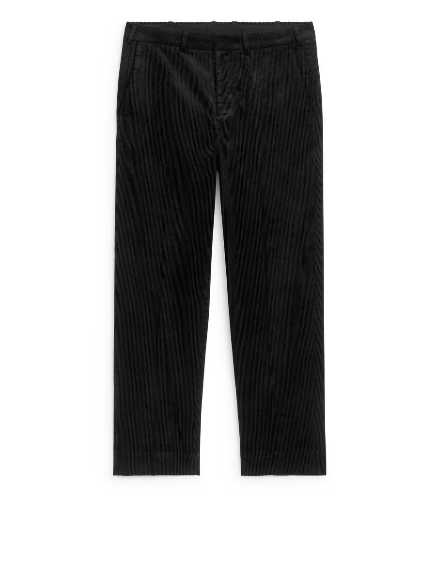 Corduroy Trousers-#272628-13347