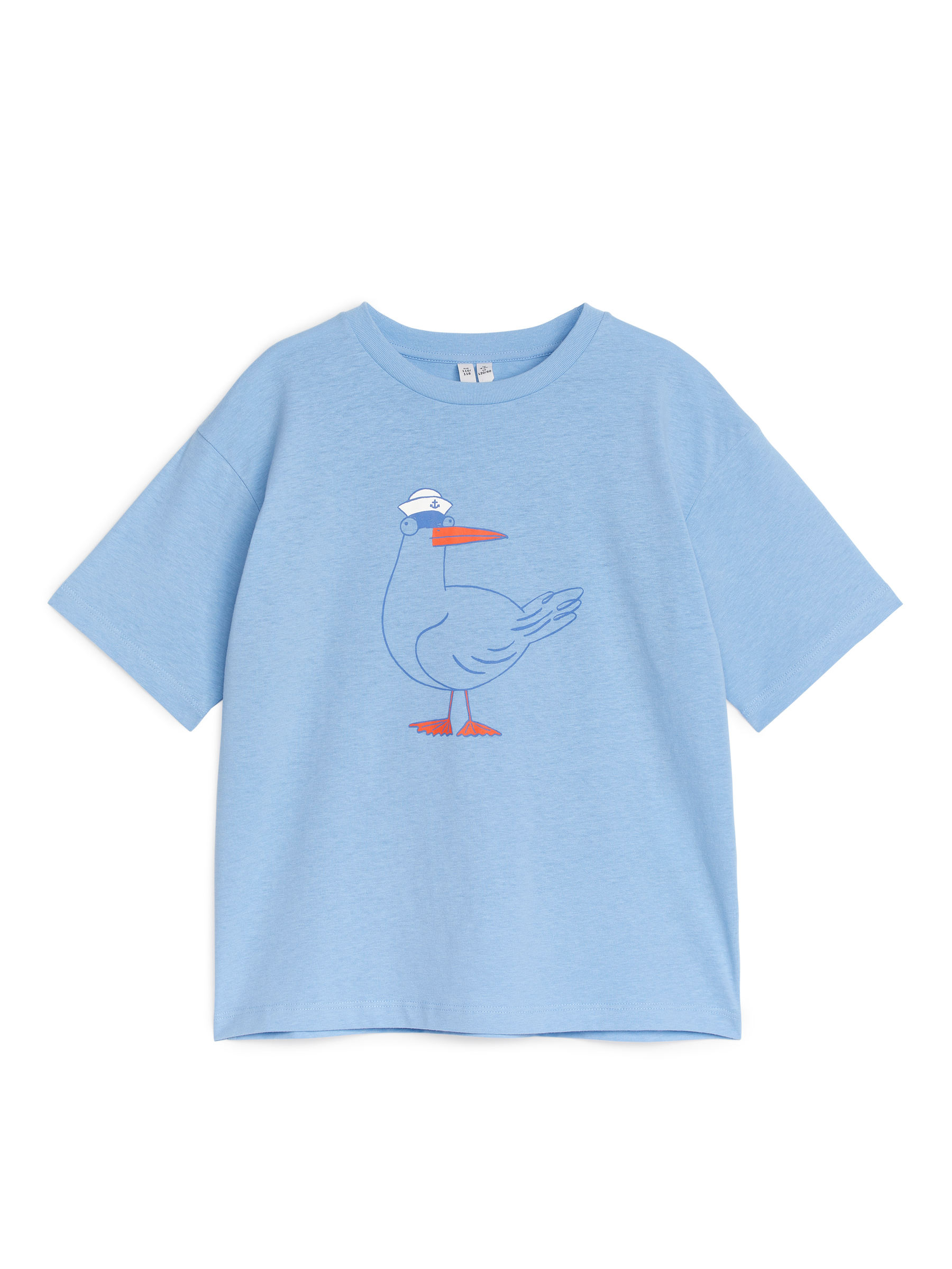 Camiseta oversize - Azul claro/gaviota - Corte relajado - Children - StillMedia/DescriptiveStillLife - 2