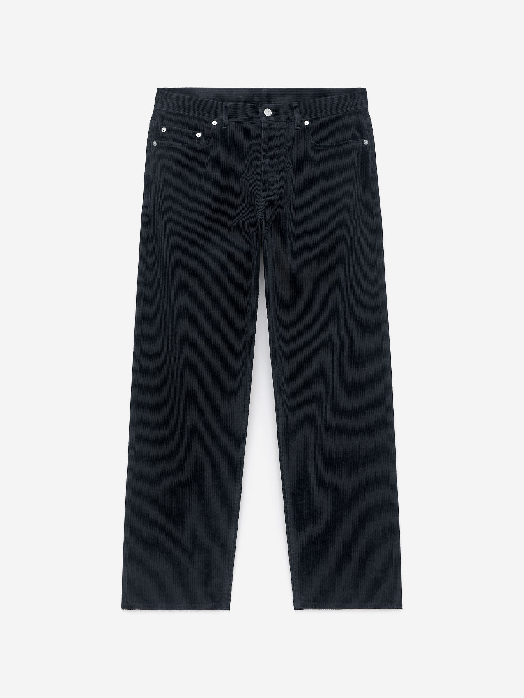 LOOSE Corduroy Trousers - Black - Loose fit - Men - StillMedia/DescriptiveStillLife - 11