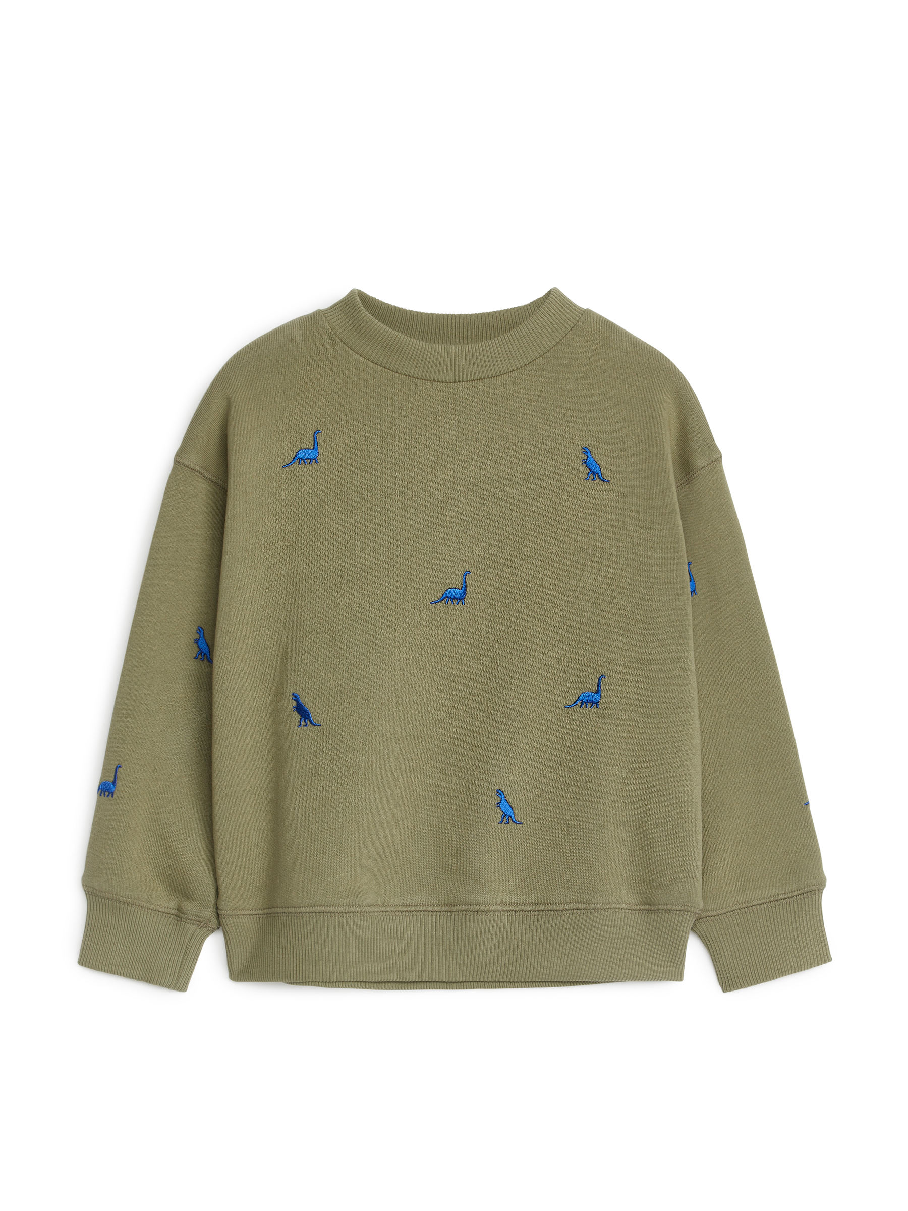 Sudadera bordada - Verde caqui - Corte estándar - Children - StillMedia/DescriptiveStillLife - 3