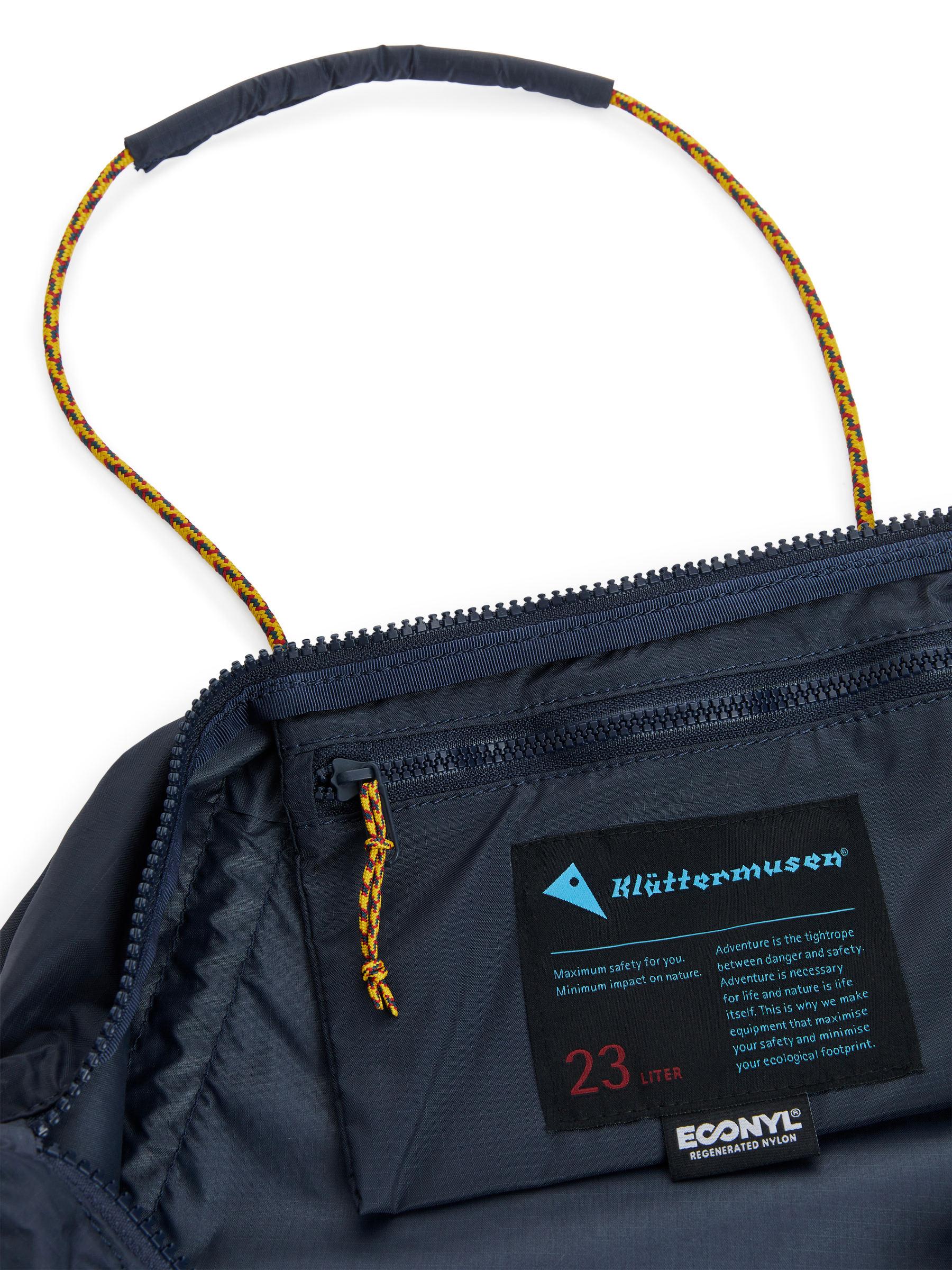 Klättermusen Gebo Tote Bag - Dark Blue - Men - StillMedia/DescriptiveDetail - 3