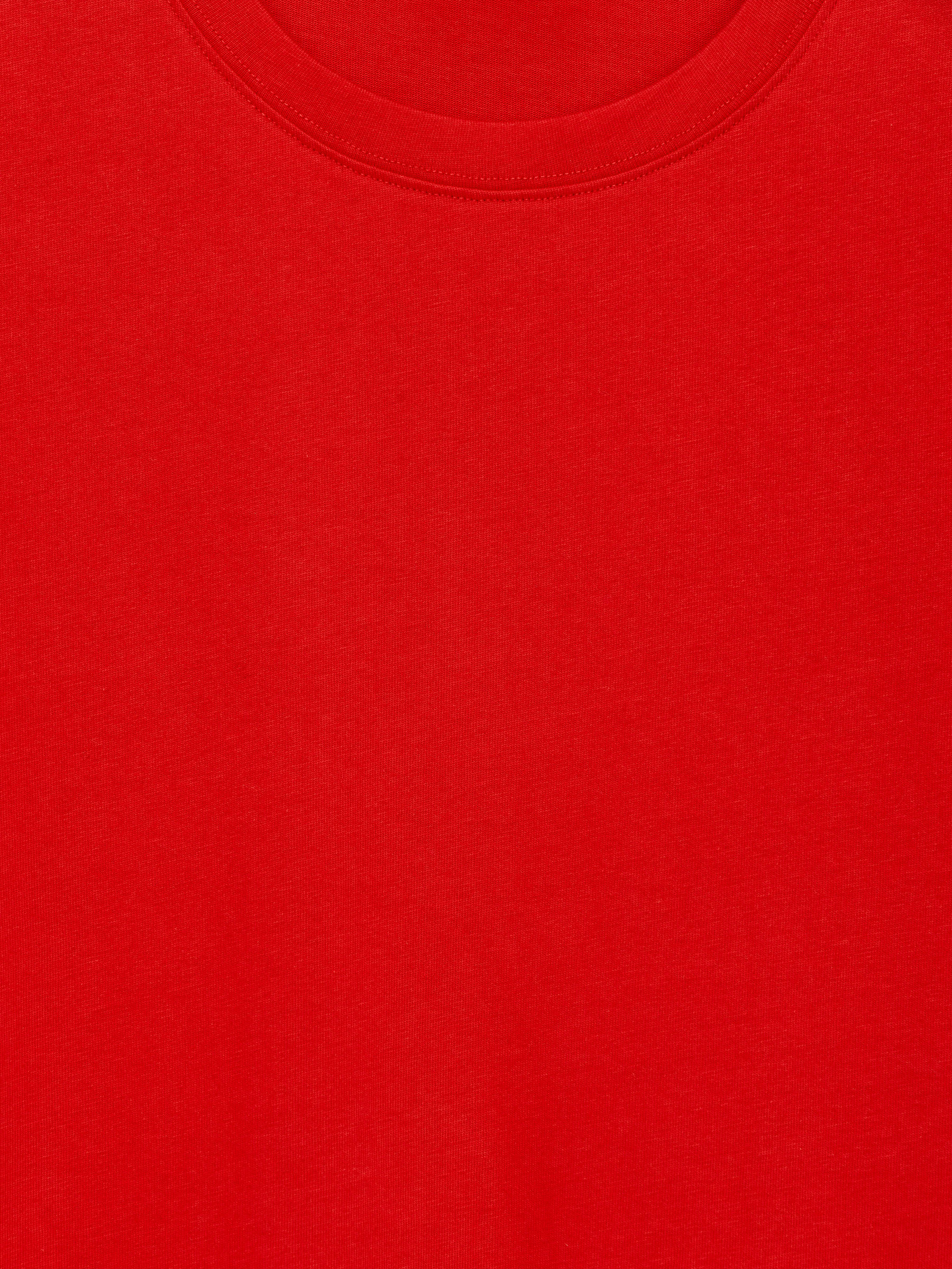 Robe t-shirt - Red - Loose fit - Femme - StillMedia/DescriptiveDetail - 2