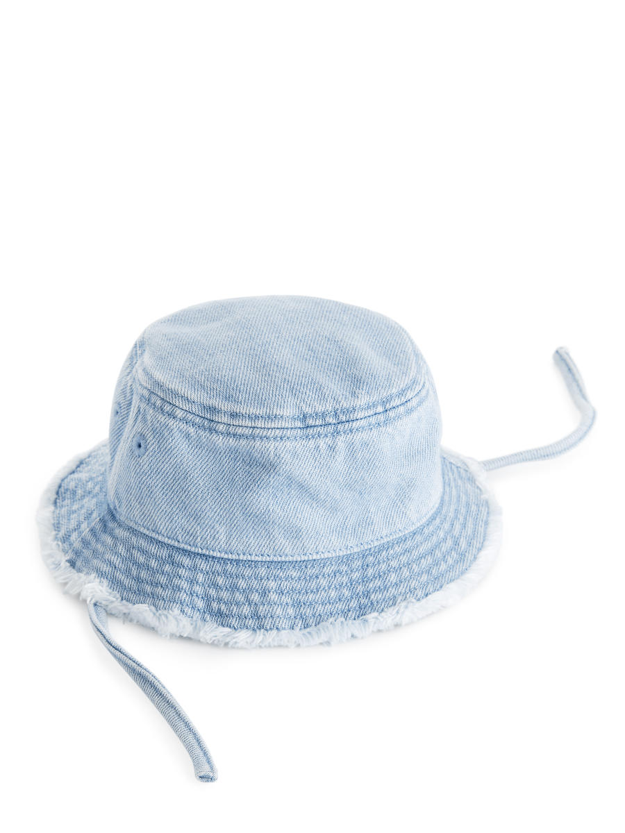 Denim Bucket Hat - Blue - Children - 1219433001