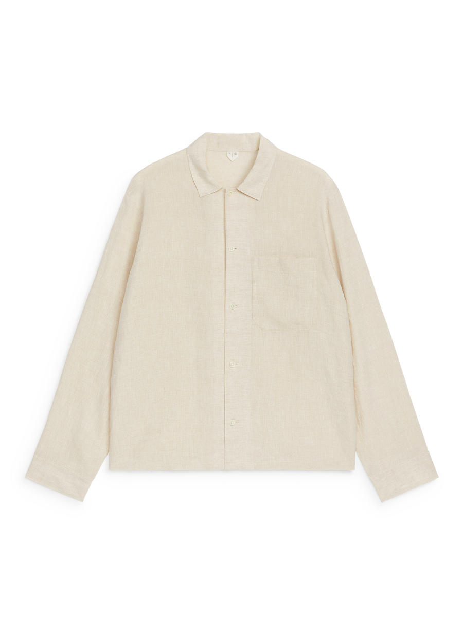 Linen Shirt-#DADACD-11099