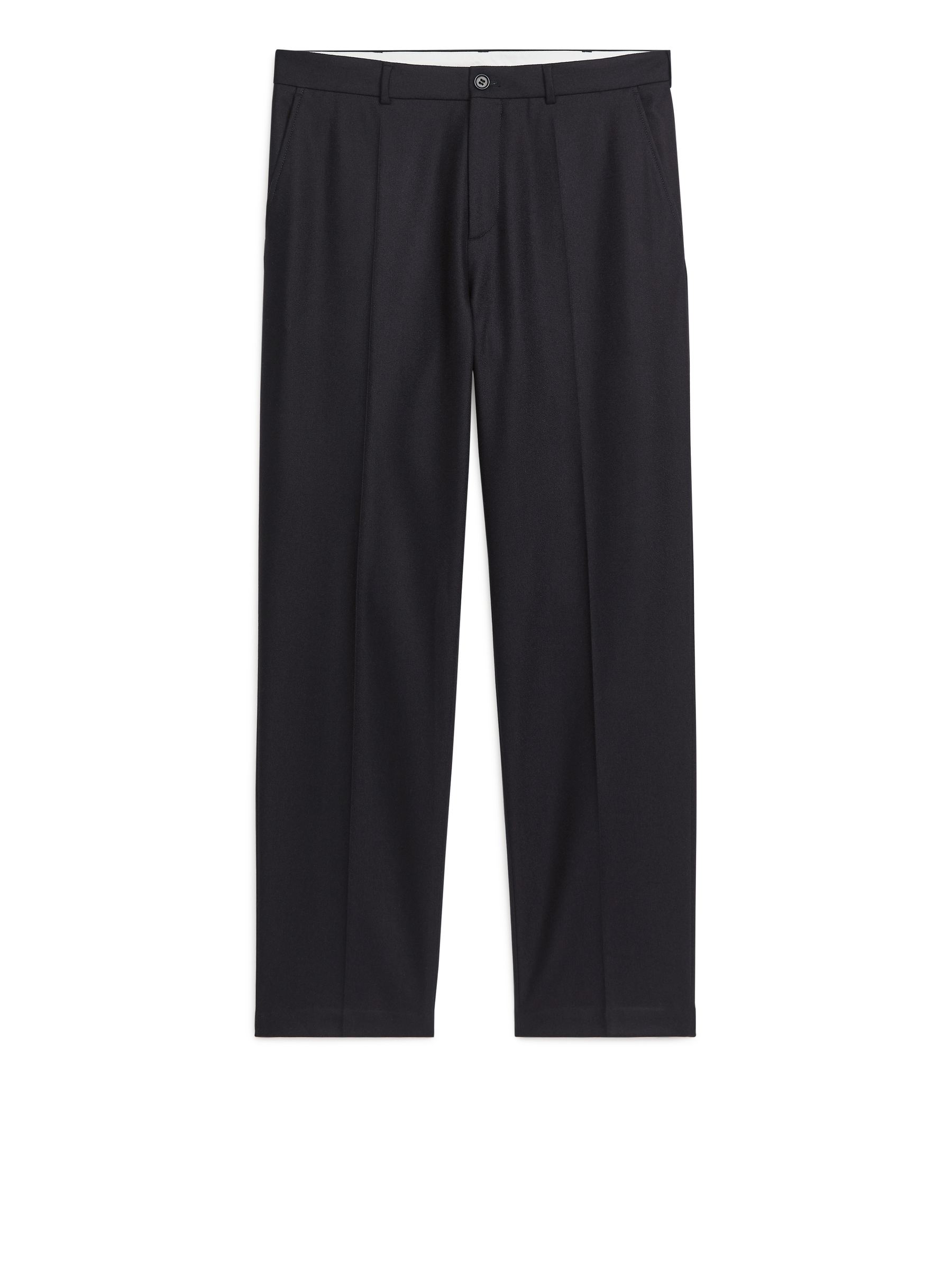 Gerade geschnittene Wollhose - Dunkelblau - Regular Fit - Herren - StillMedia/DescriptiveStillLife - 1