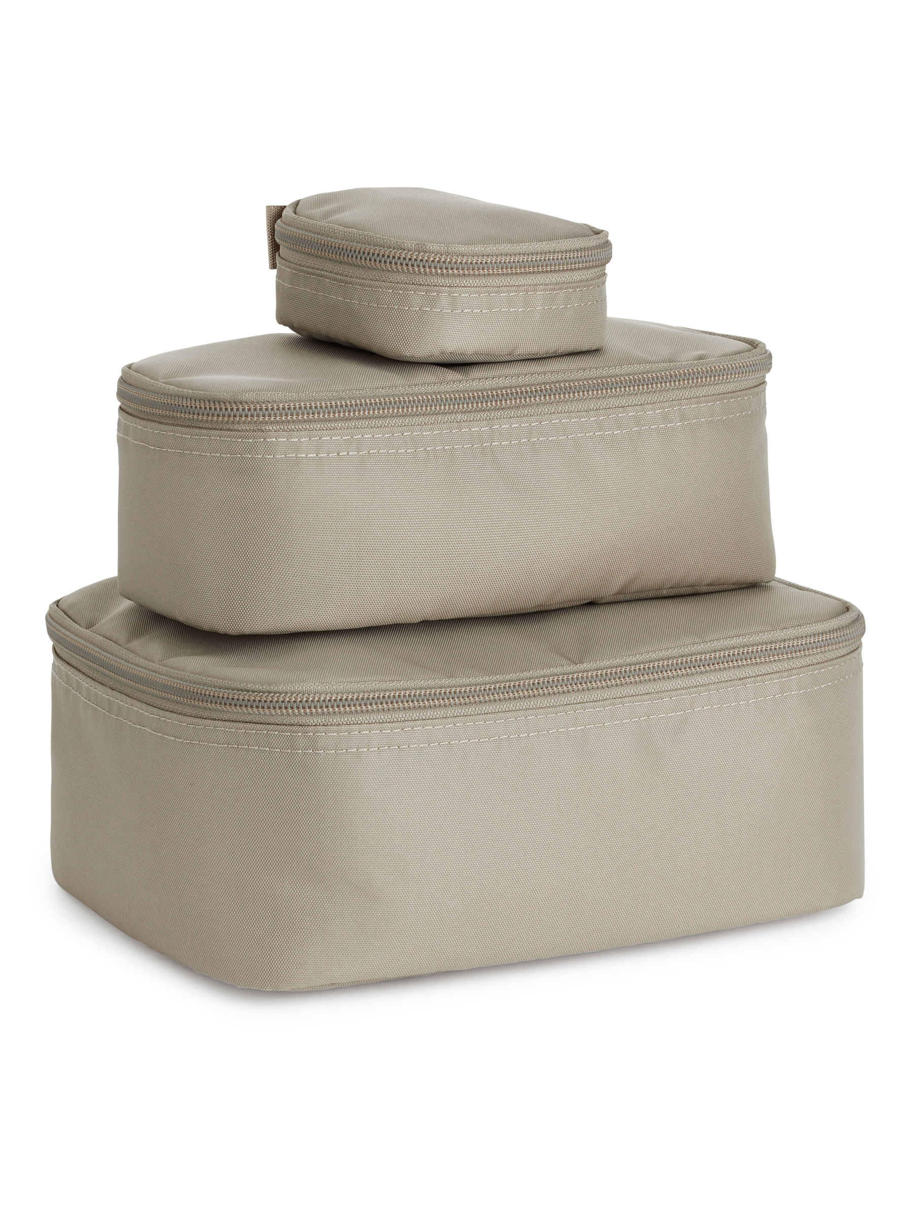 Packkub, 3-pack - Mullvadsgrå - Travel - 1193318001