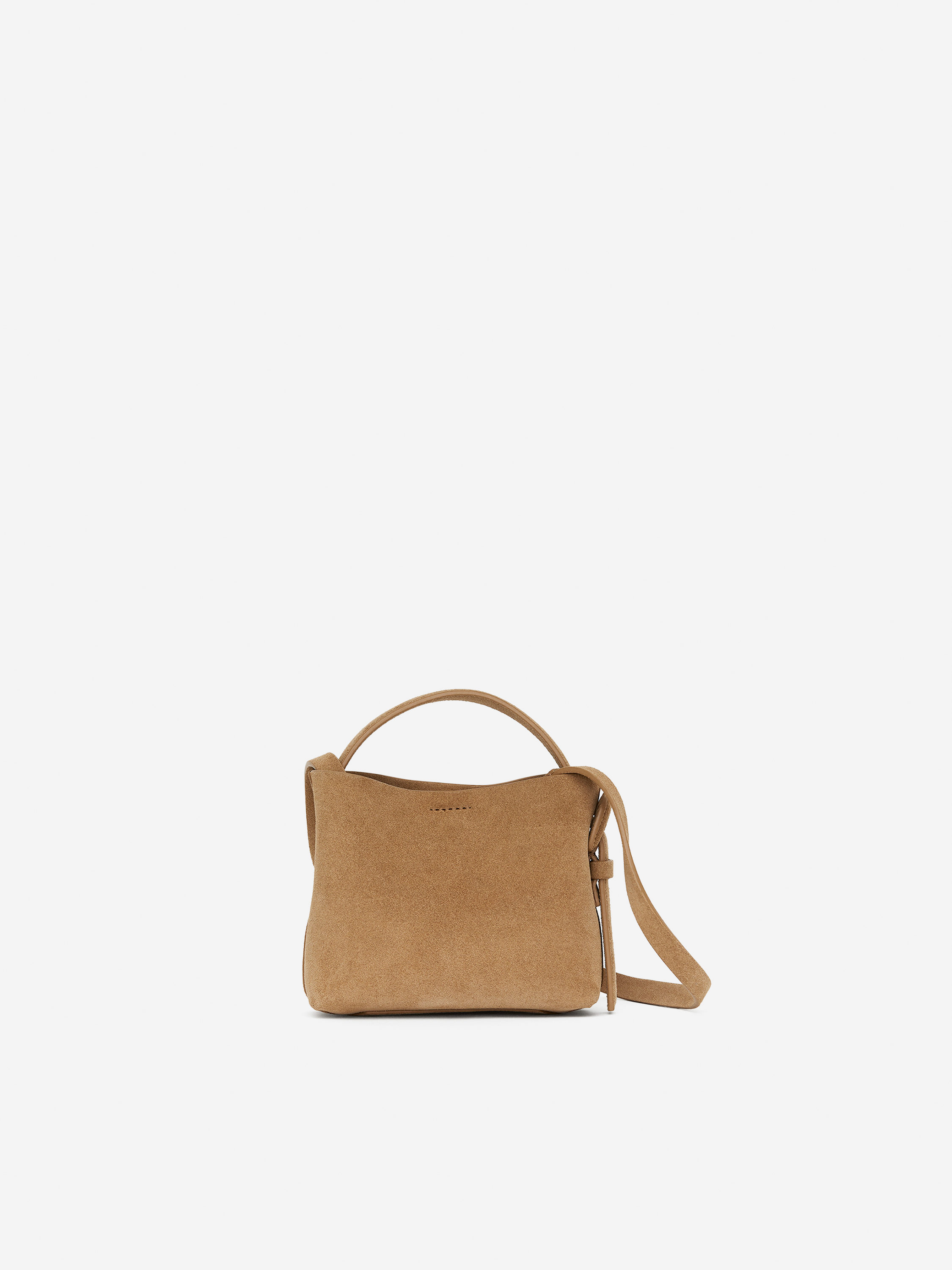 Suede Crossbody Bag – Beige – Women – ARKET GB
