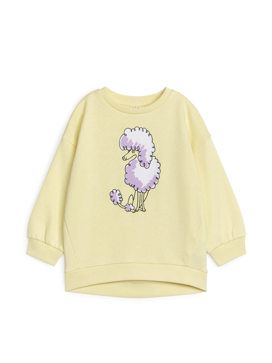 Oversized Sweatshirt - Yellow - Oversized - Children - 1035932018