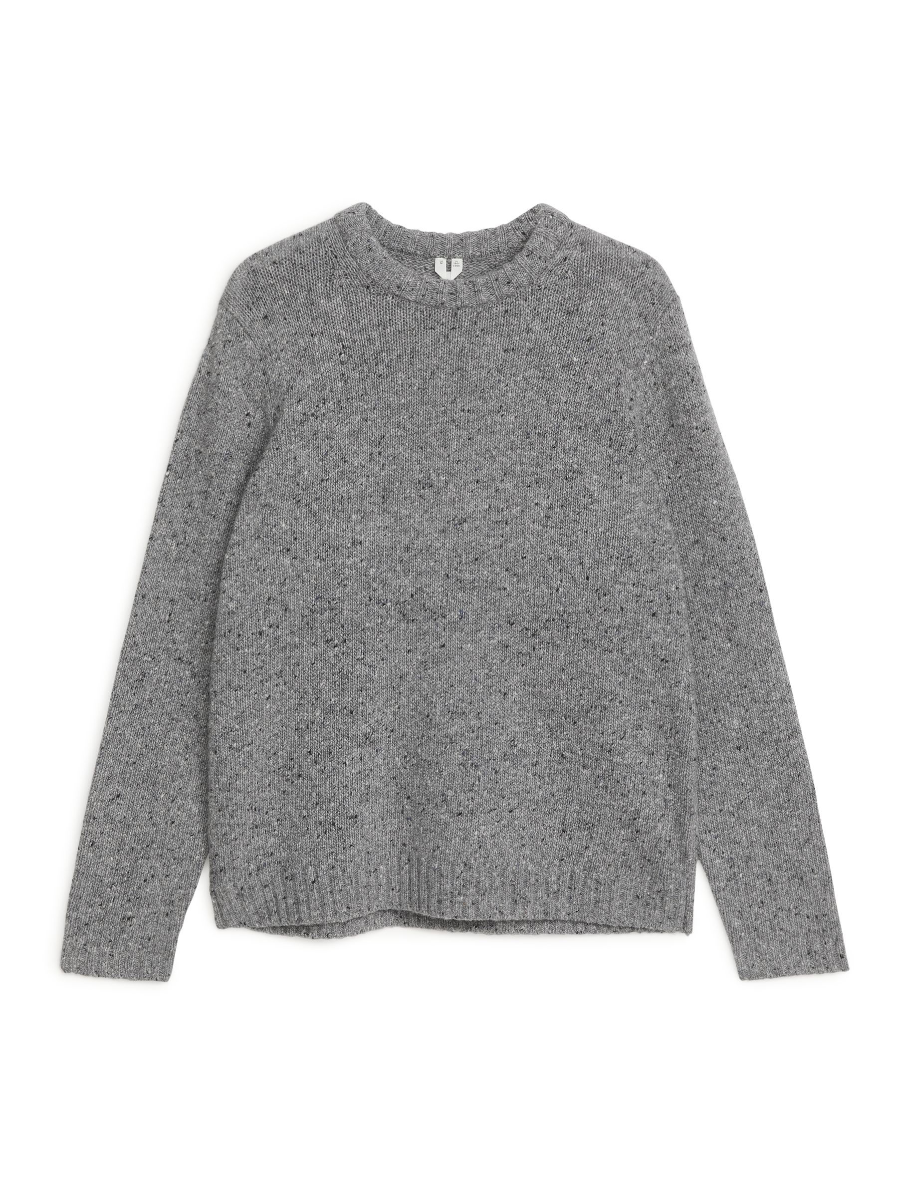 Jersey en mezcla de lana y alpaca-#969696-9741