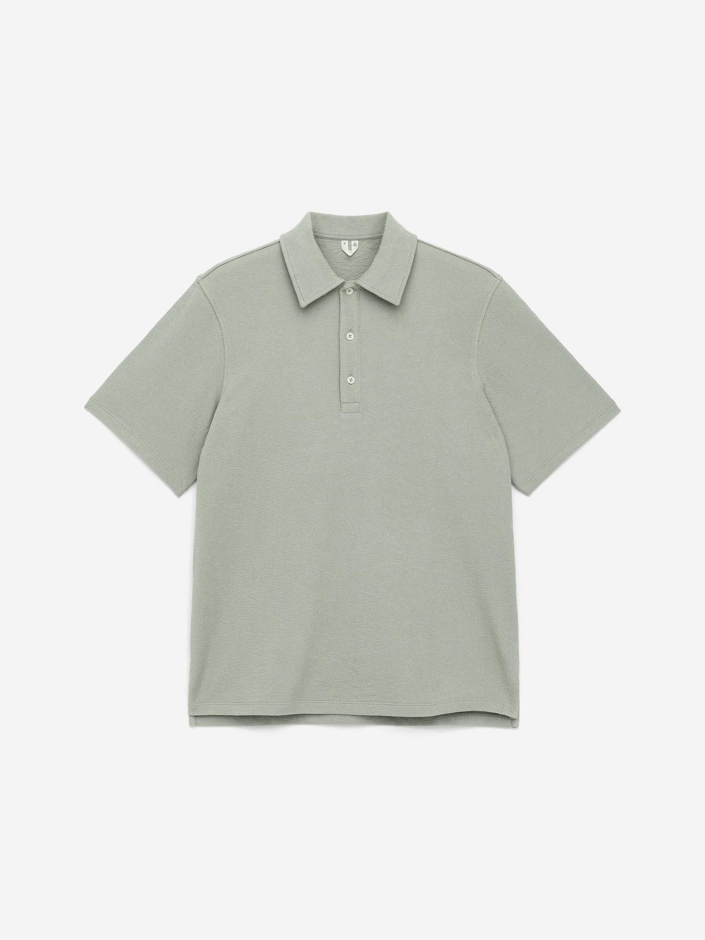 Short-Sleeve Polo Shirt – Dusty Mint – Men – ARKET WW