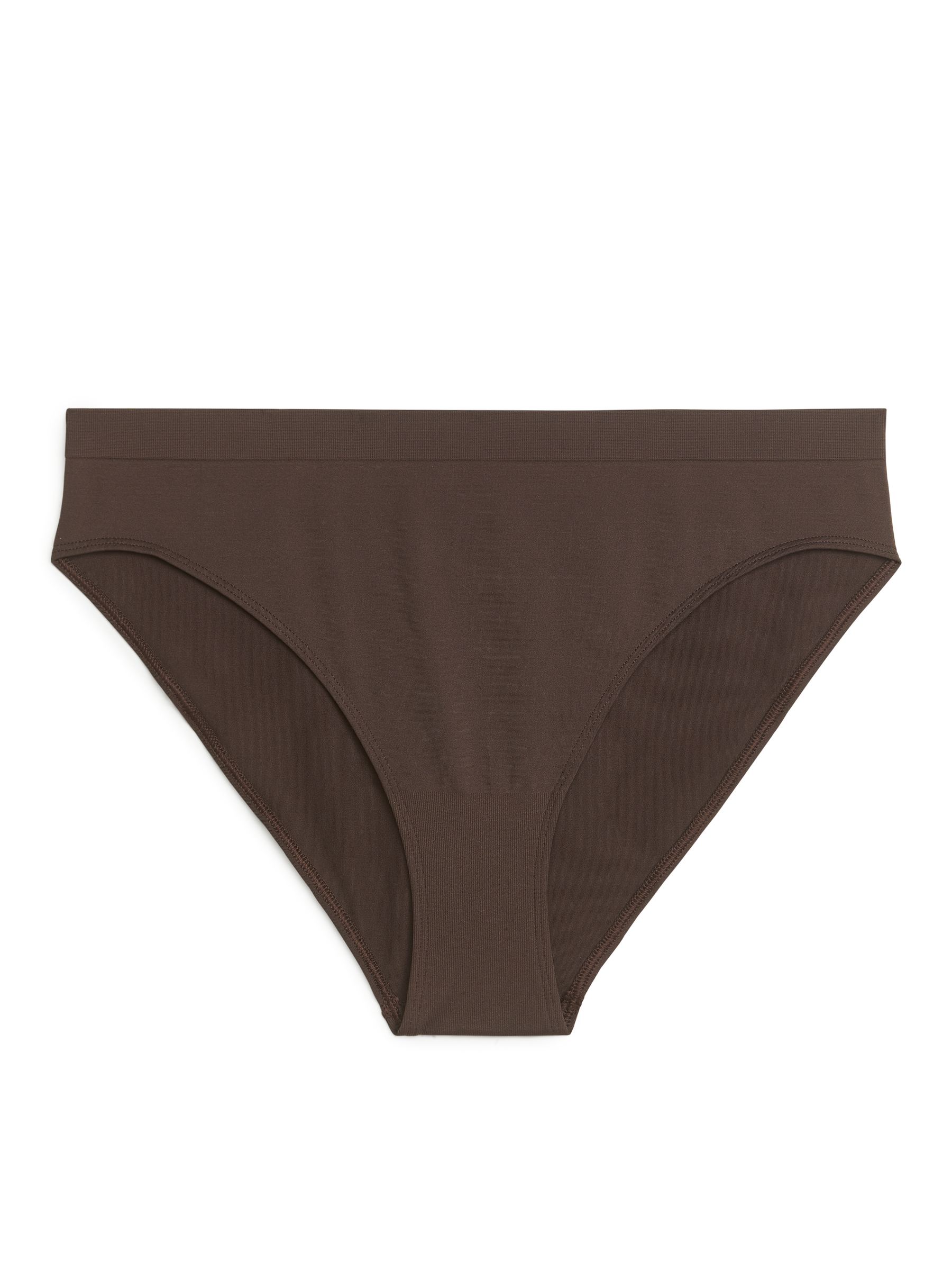 Seamless Briefs-#4C4440-8779