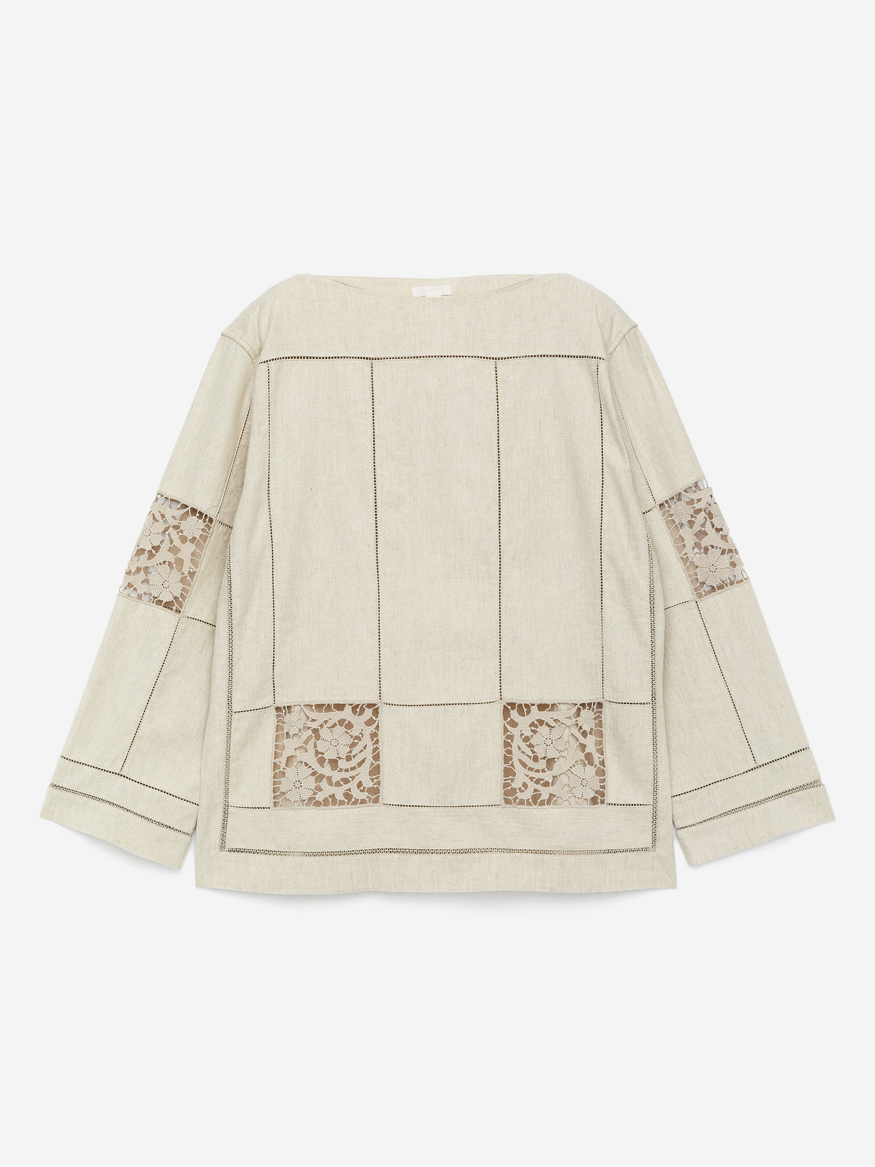 Embroidered Top-#D0C2AA-15869