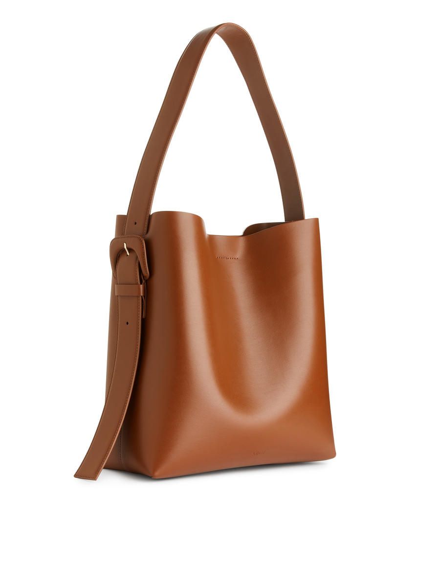 Tote Bag-#A76F43-4606