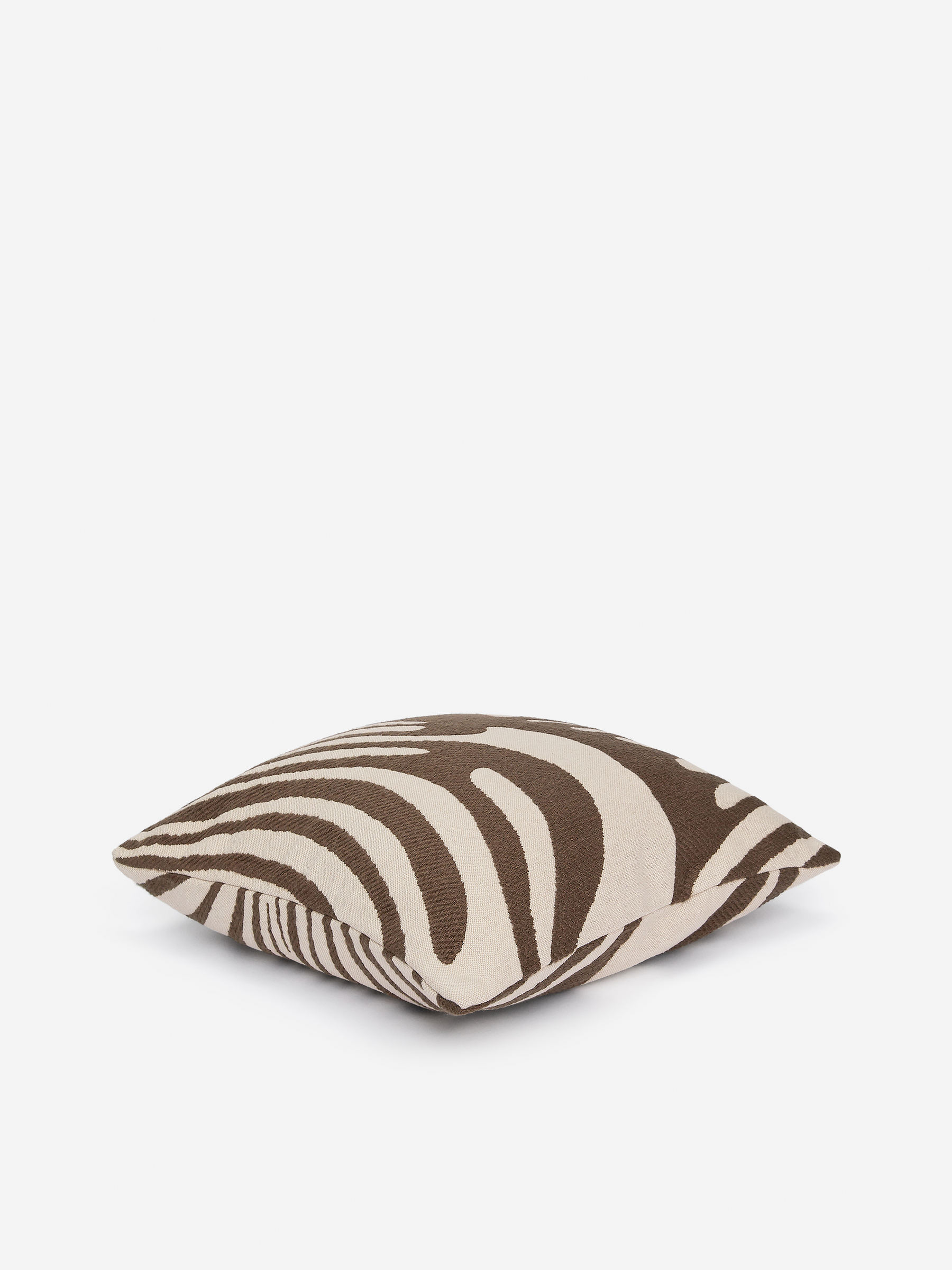 Cotton Wool Cushion Cover 50 x 50 cm-#65594F-16057