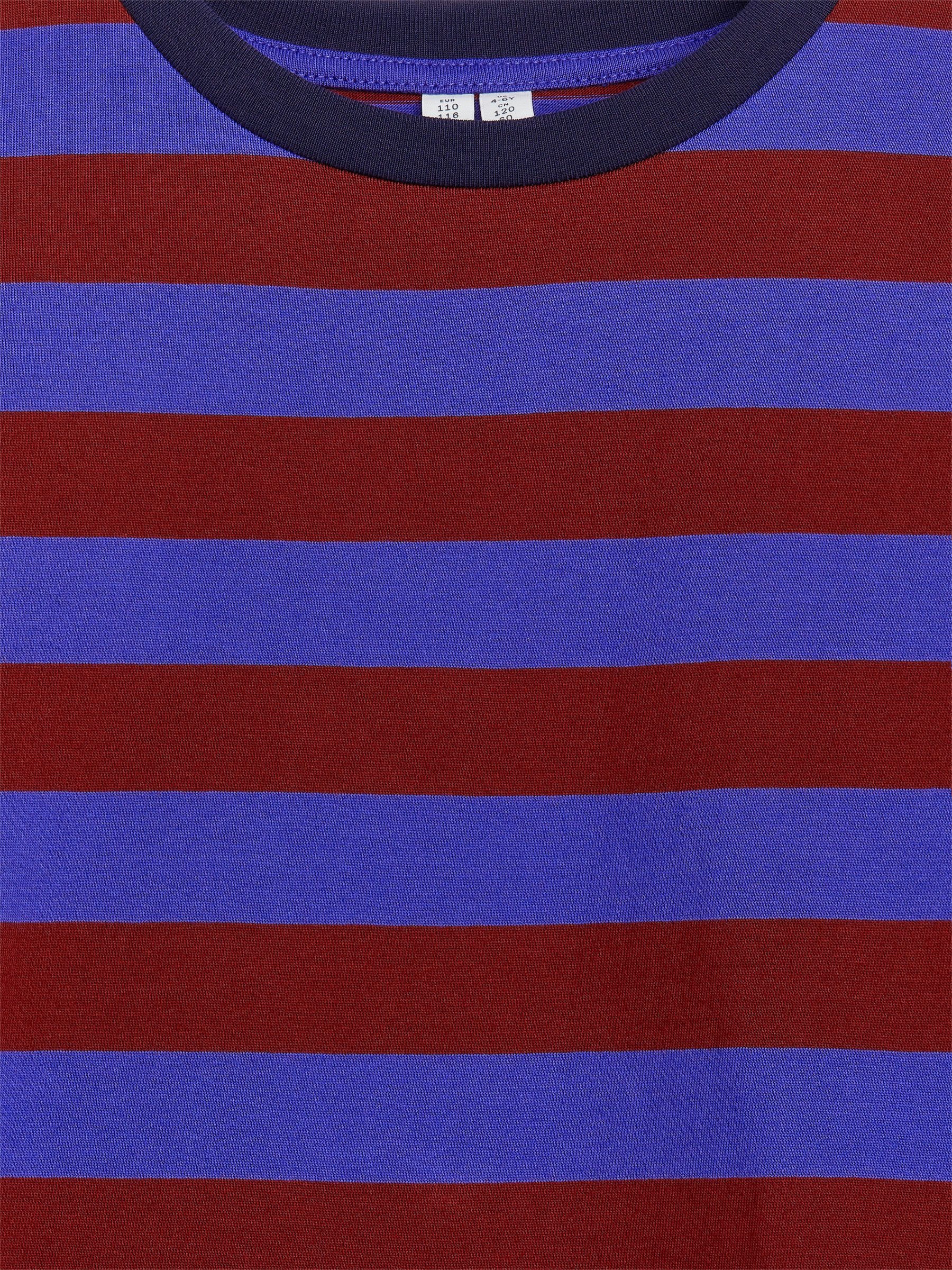 Long-Sleeve T-Shirt - Blue/Burgundy - Relaxed fit - Children - StillMedia/DescriptiveDetail - 3