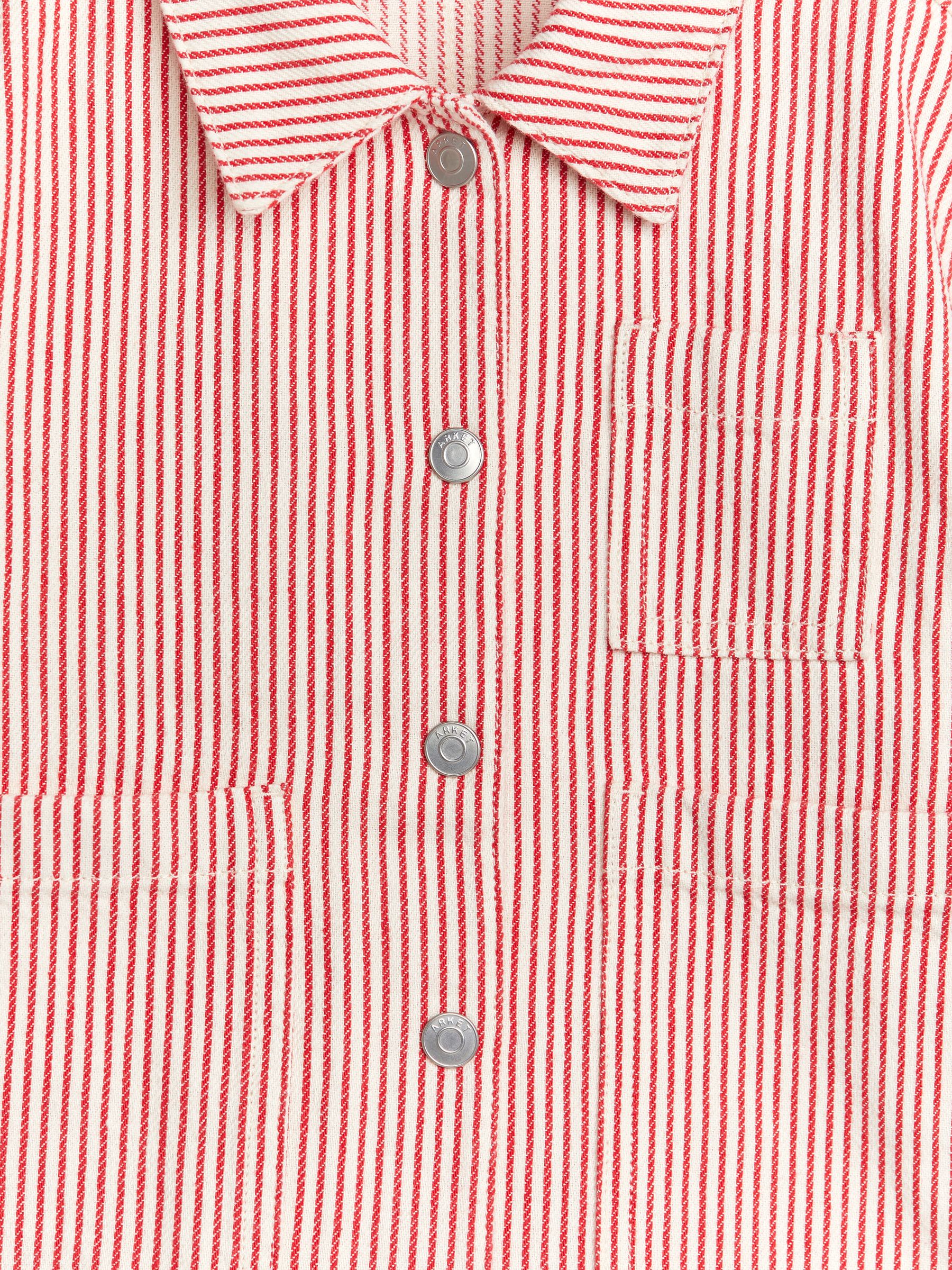 Chaqueta denim - Blanco/rojo - Oversized - Children - StillMedia/DescriptiveDetail - 1