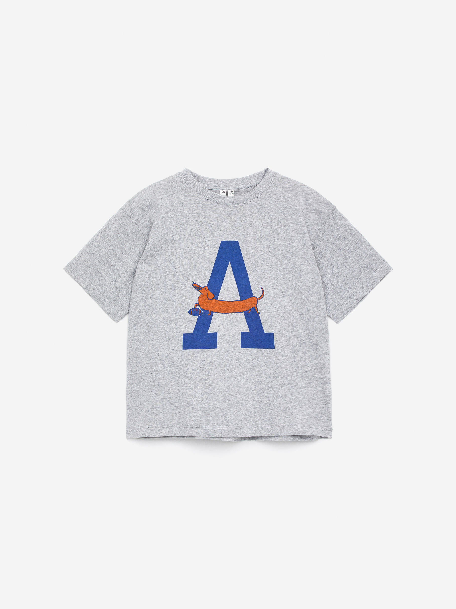 Oversized t-shirt-#B9BABC-15995