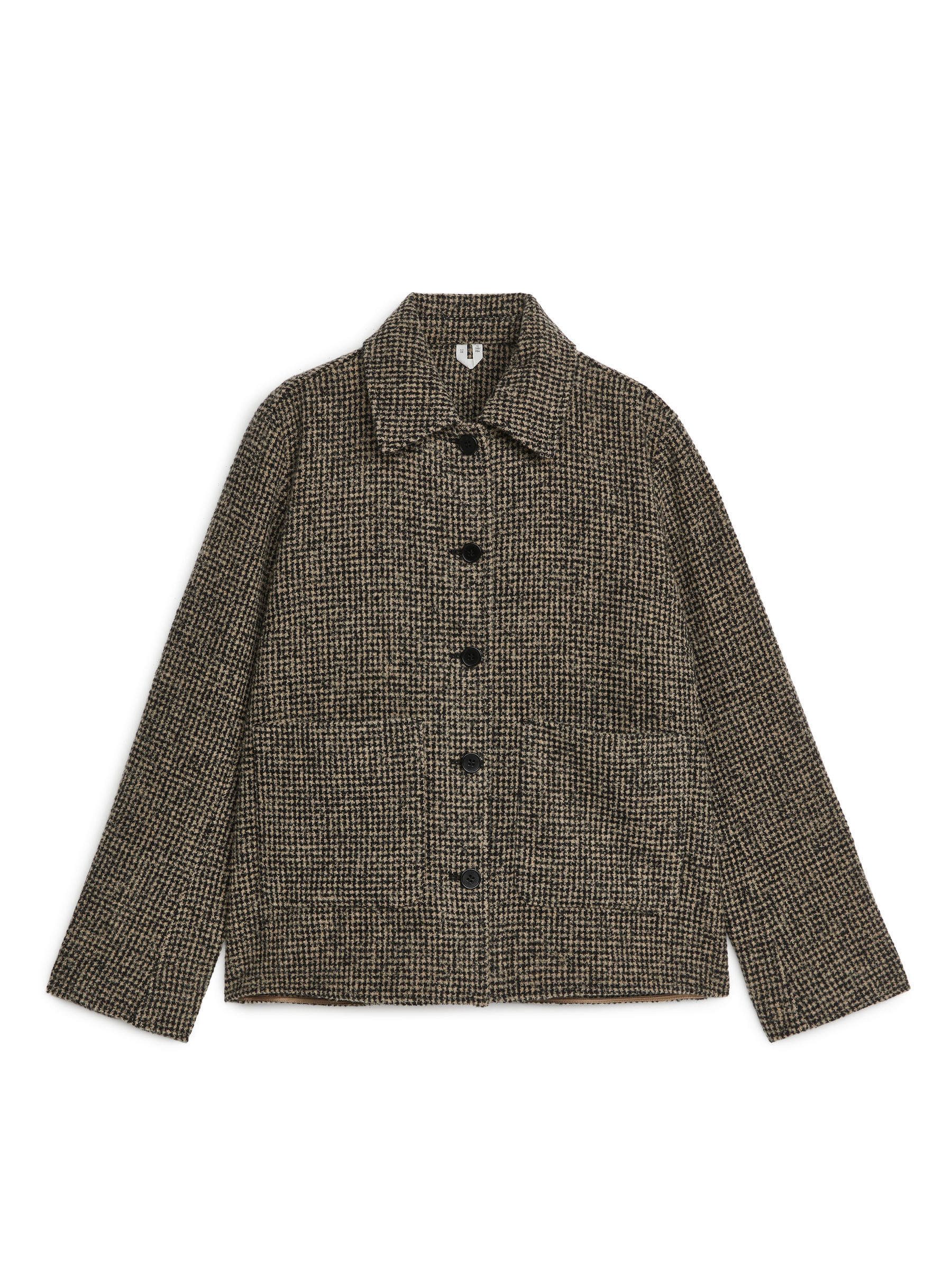 Wool Blend Overshirt - Brown - Regular fit - Women - StillMedia/DescriptiveStillLife - 1