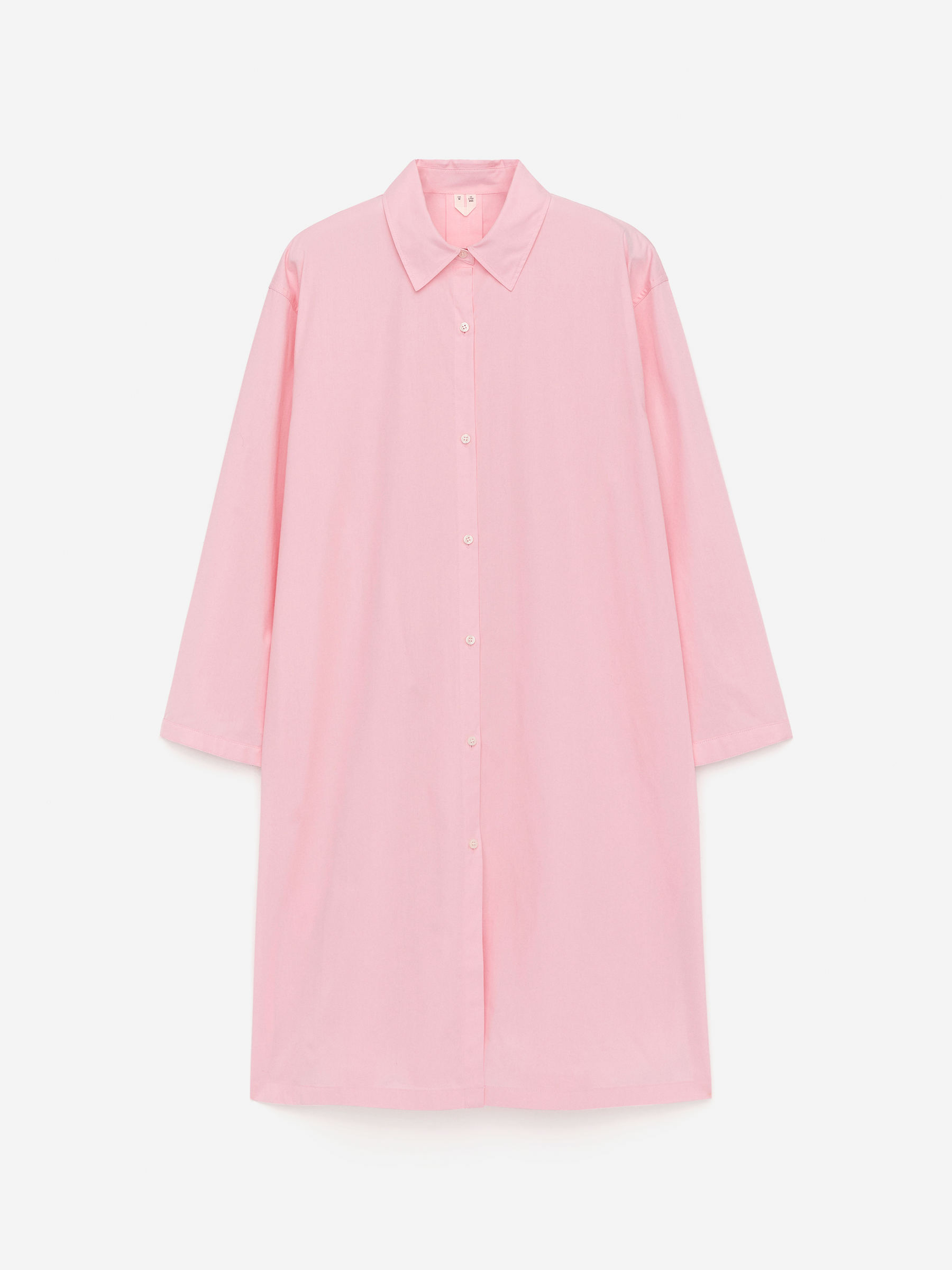 Shirt Dress-Pink-15261