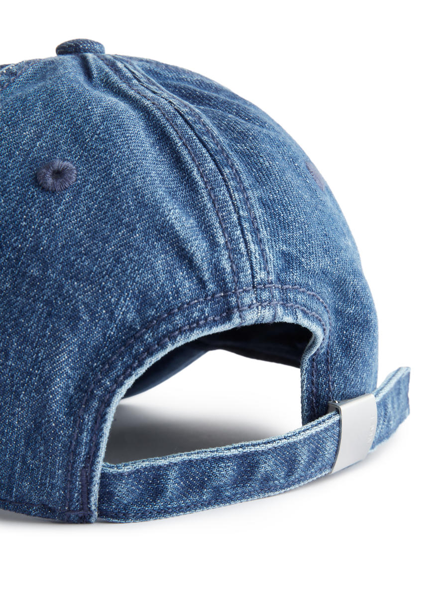 Denim Cap - Mid Blue - Men - 1147694004