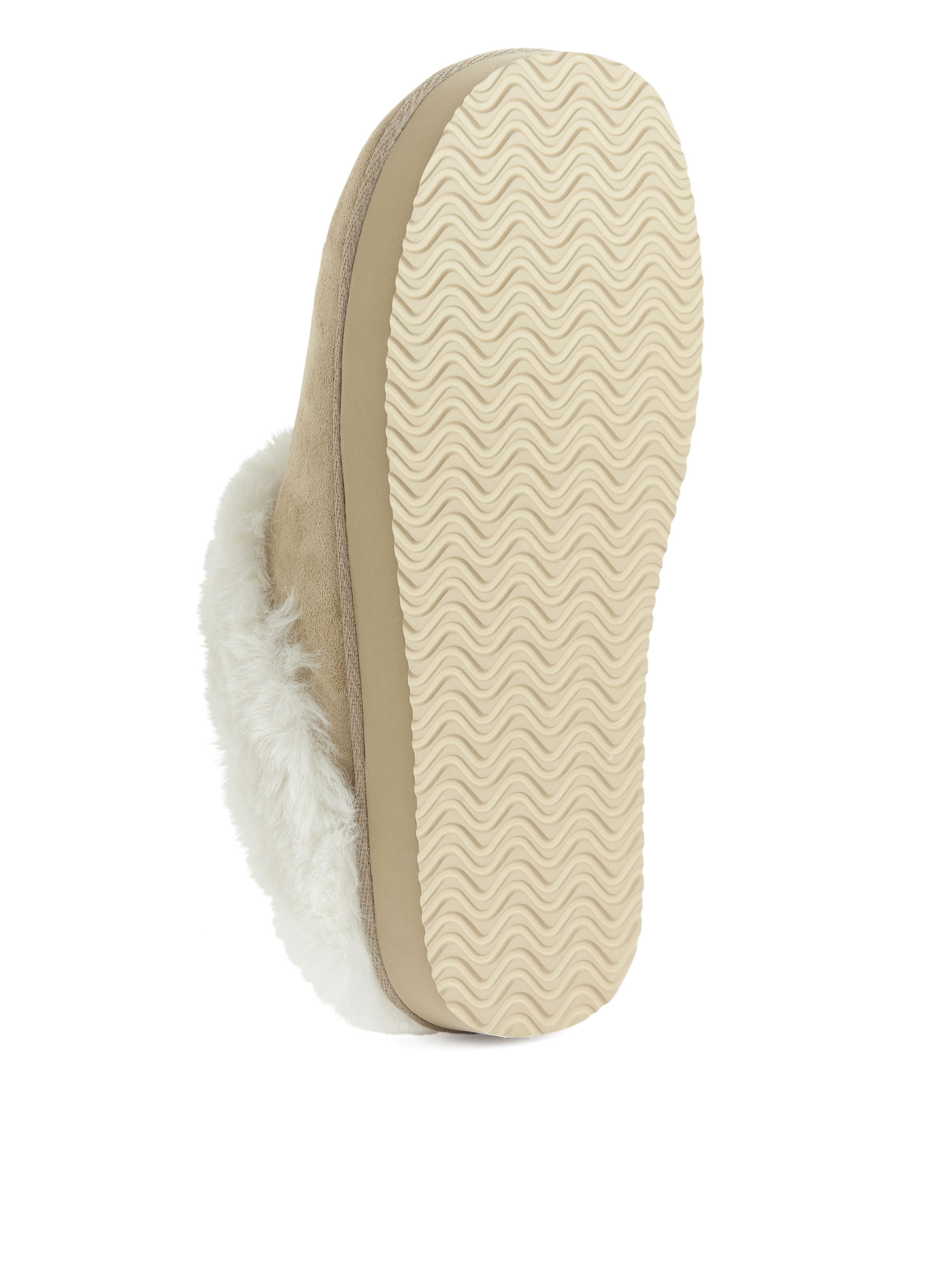Ciabatta in pelliccia sintetica - Beige - Women - StillMedia/DescriptiveDetail - 1