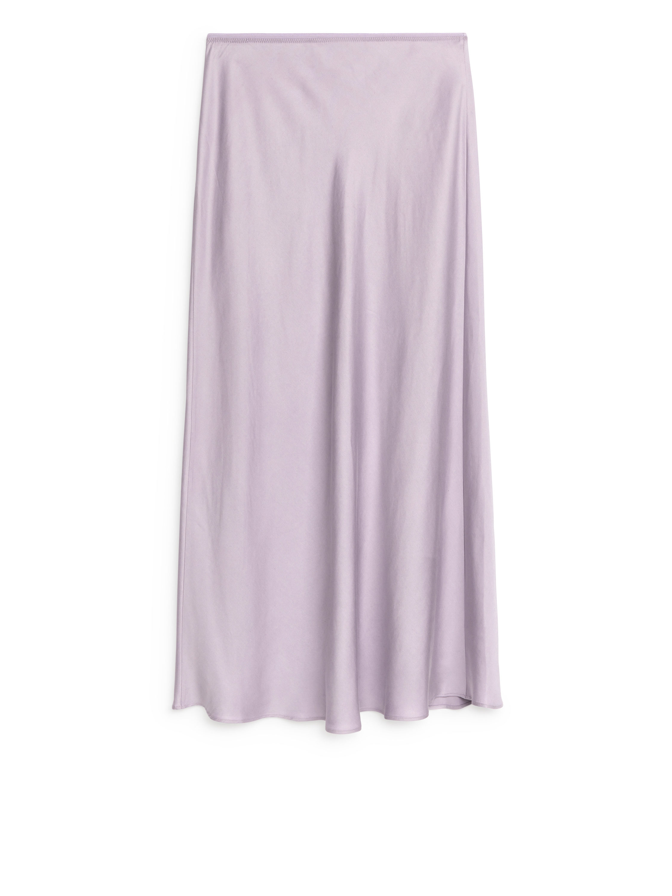 Maxi Satin Skirt – Lilac – Women – ARKET EU