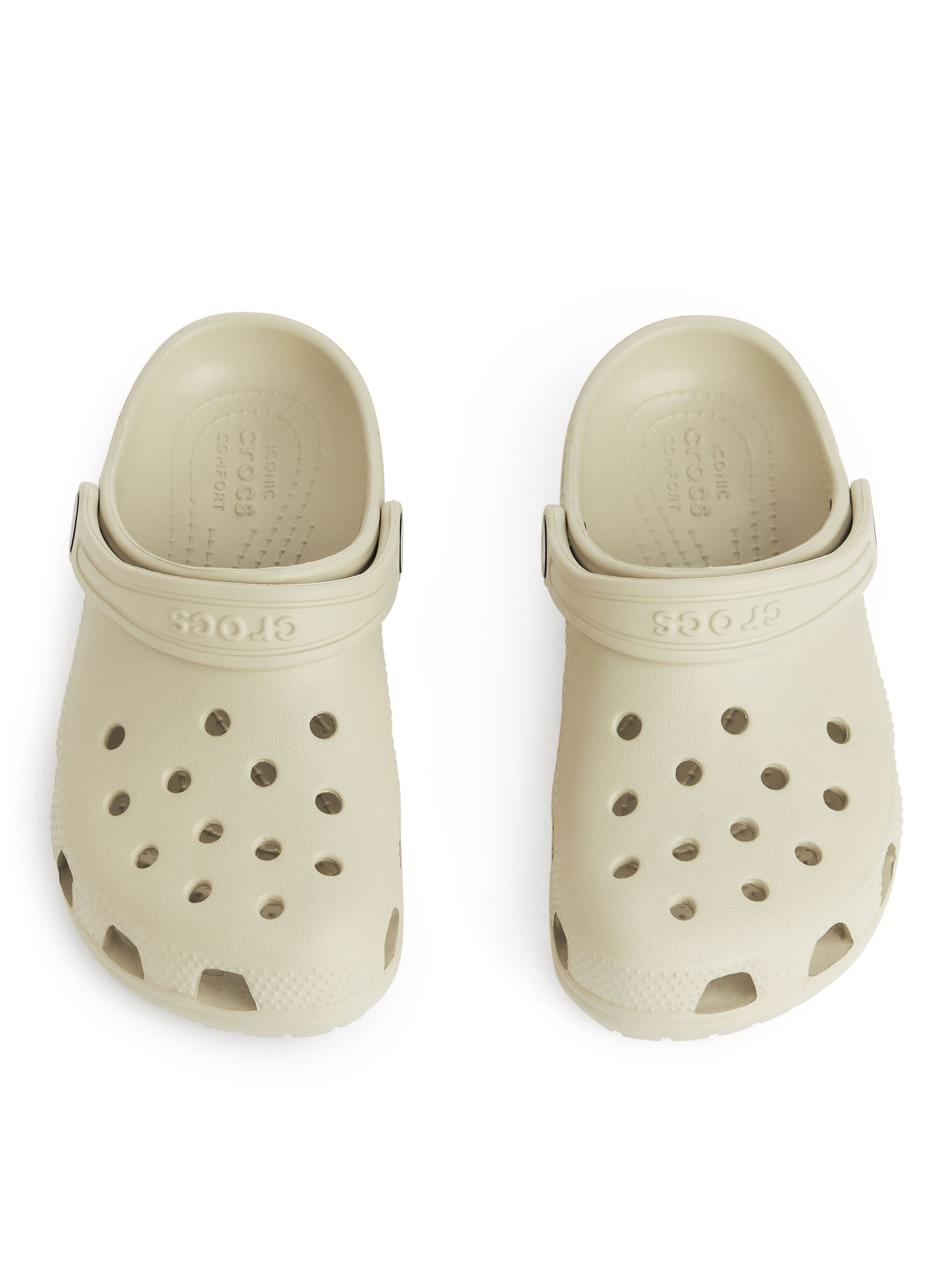Classic Clog von Crocs - Graugelb - Kinder - 1224400003