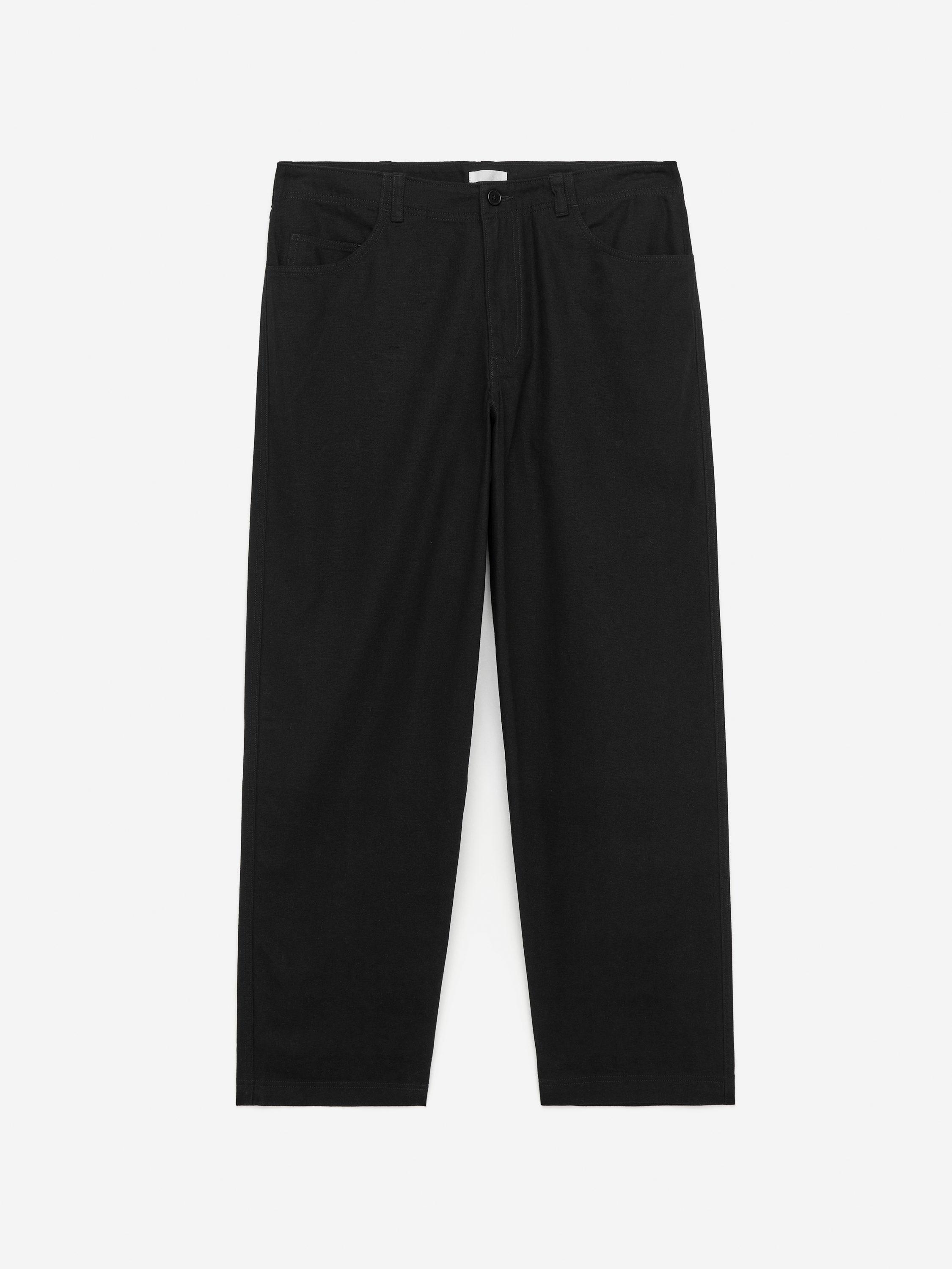 Cotton Twill Trousers – Dark Blue – Men – ARKET WW