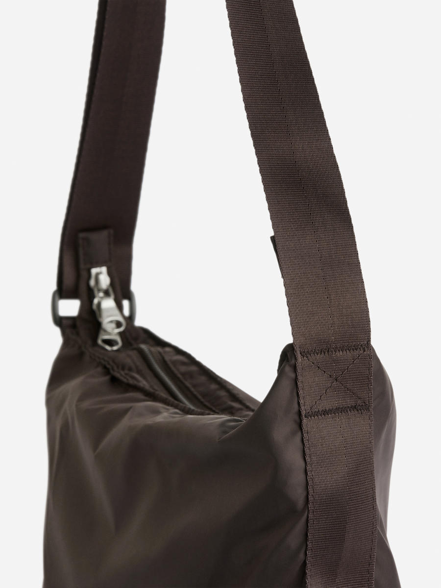 Kleine, faltbare Kuriertasche-#3F3838-12908