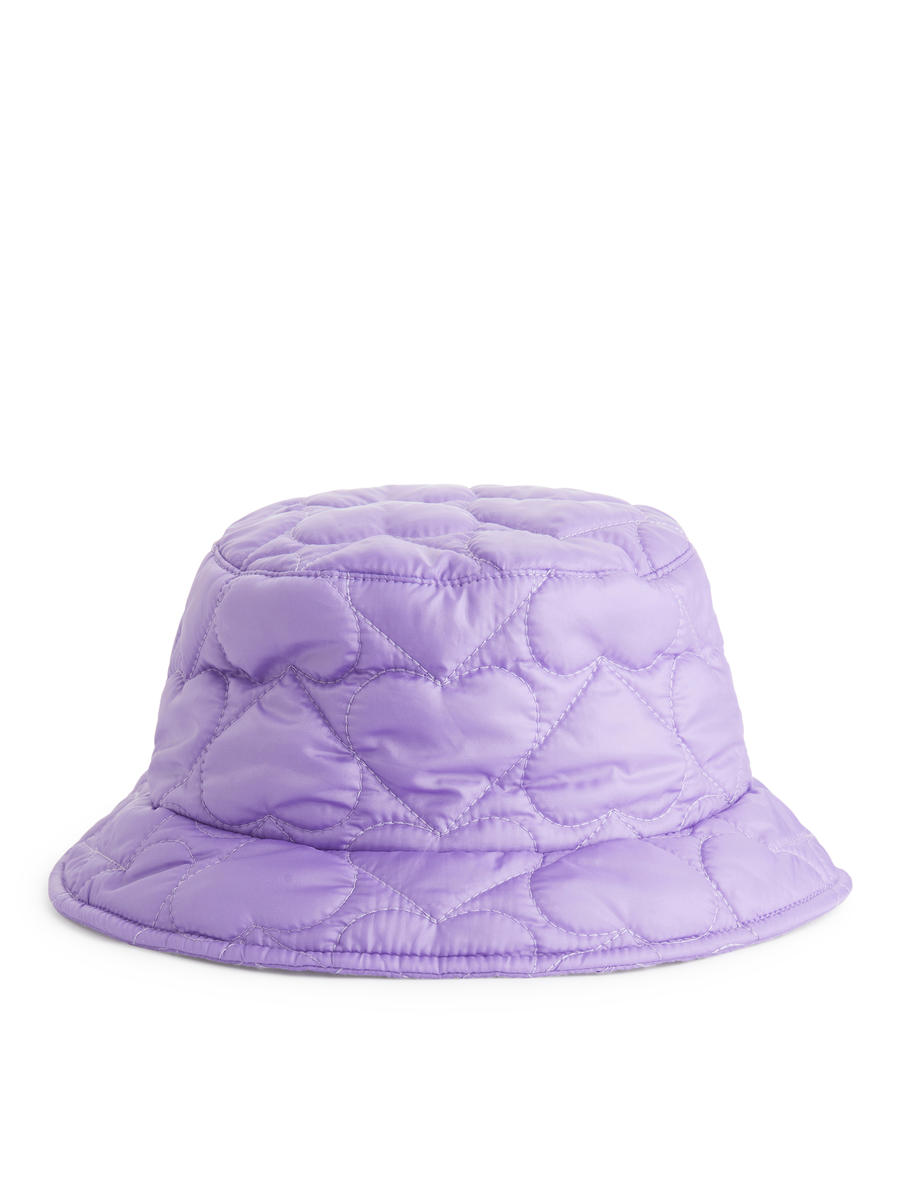 Quilted Bucket Hat-#9687B7-11816