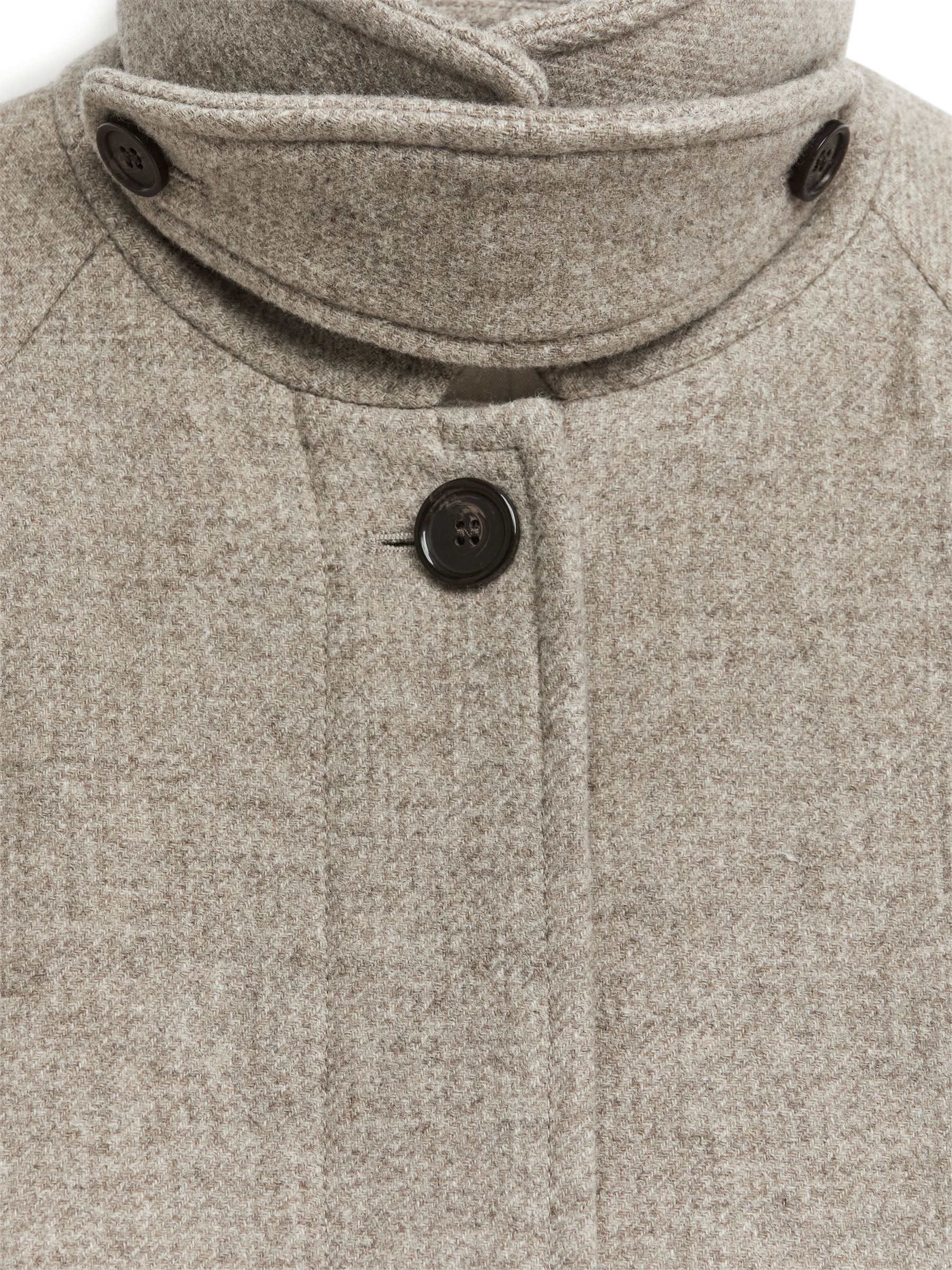 Abrigo de lana oversized - Topo natural - Oversized - Women - StillMedia/DescriptiveDetail - 5