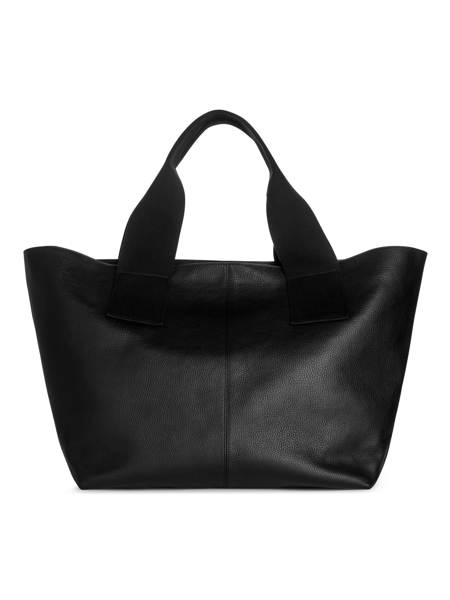 Bolso tote de piel - Negro - Women - StillMedia/DescriptiveStillLife - 3
