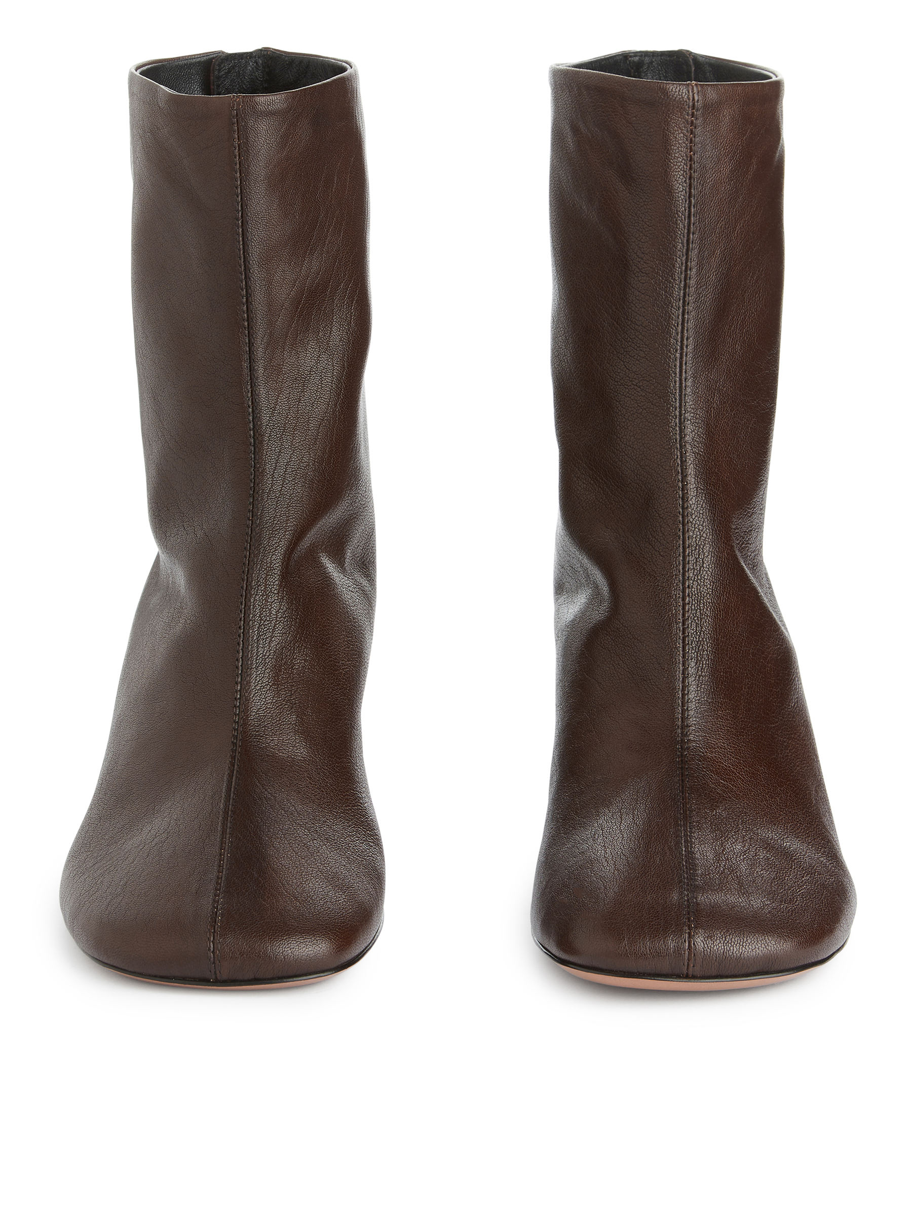 Sock Boot aus Leder - Dunkelbraun - Damen - StillMedia/DescriptiveStillLife - 4