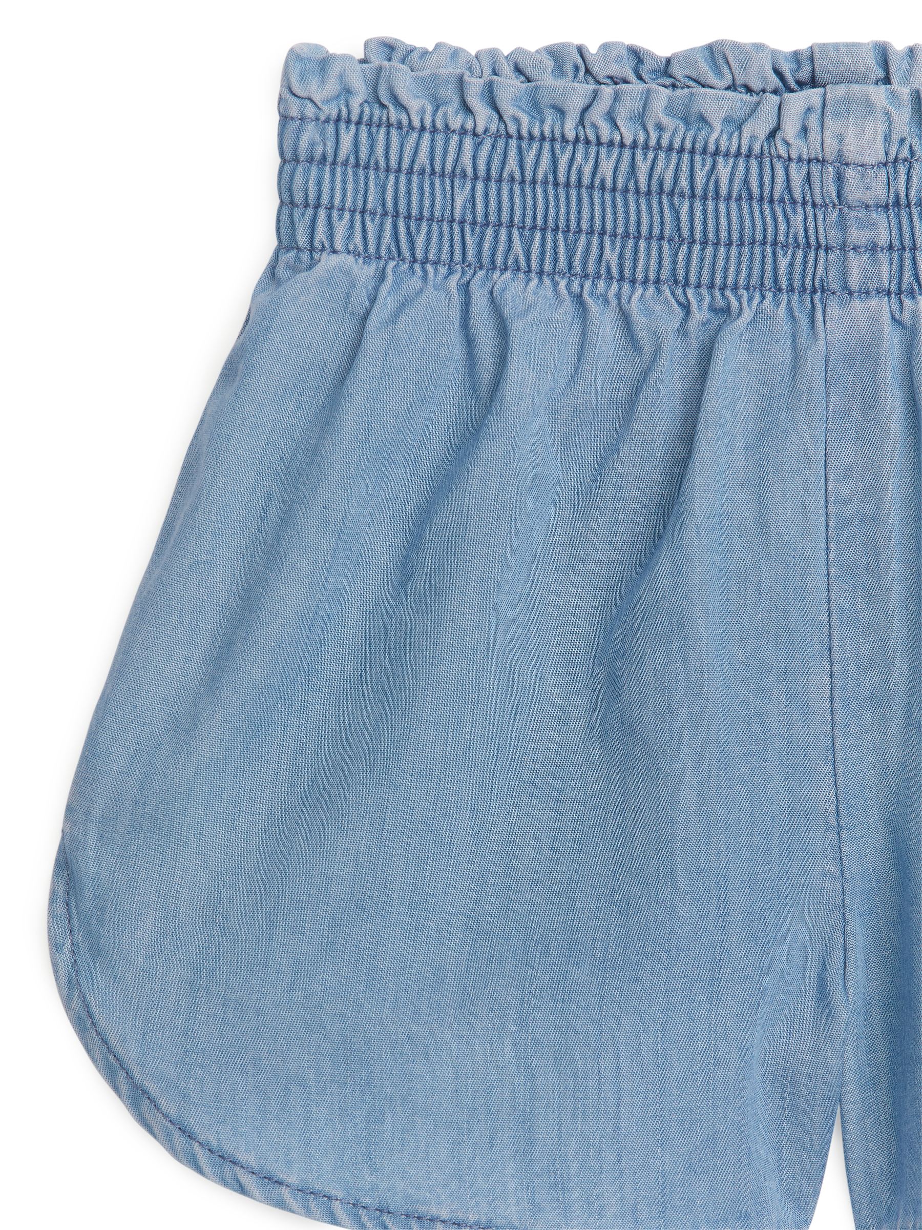 Short en denim lyocell - Bleu ciel - Regular fit - Enfant - StillMedia/DescriptiveDetail - 3