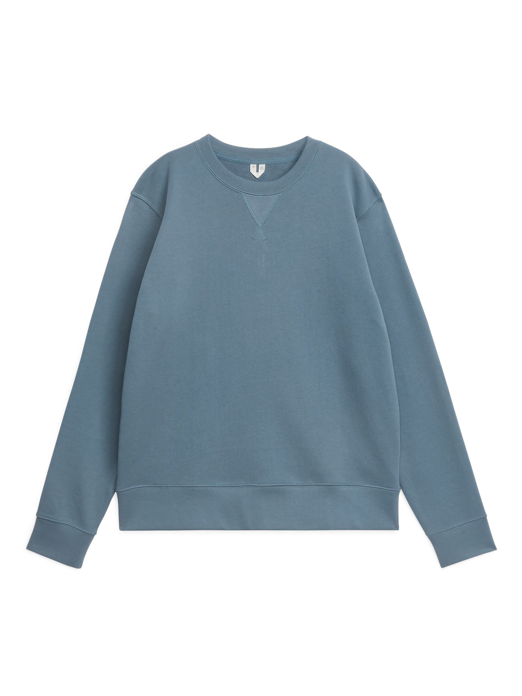 Sudadera de rizo francés - Azul petróleo - Corte estándar - Men - StillMedia/DescriptiveStillLife - 1