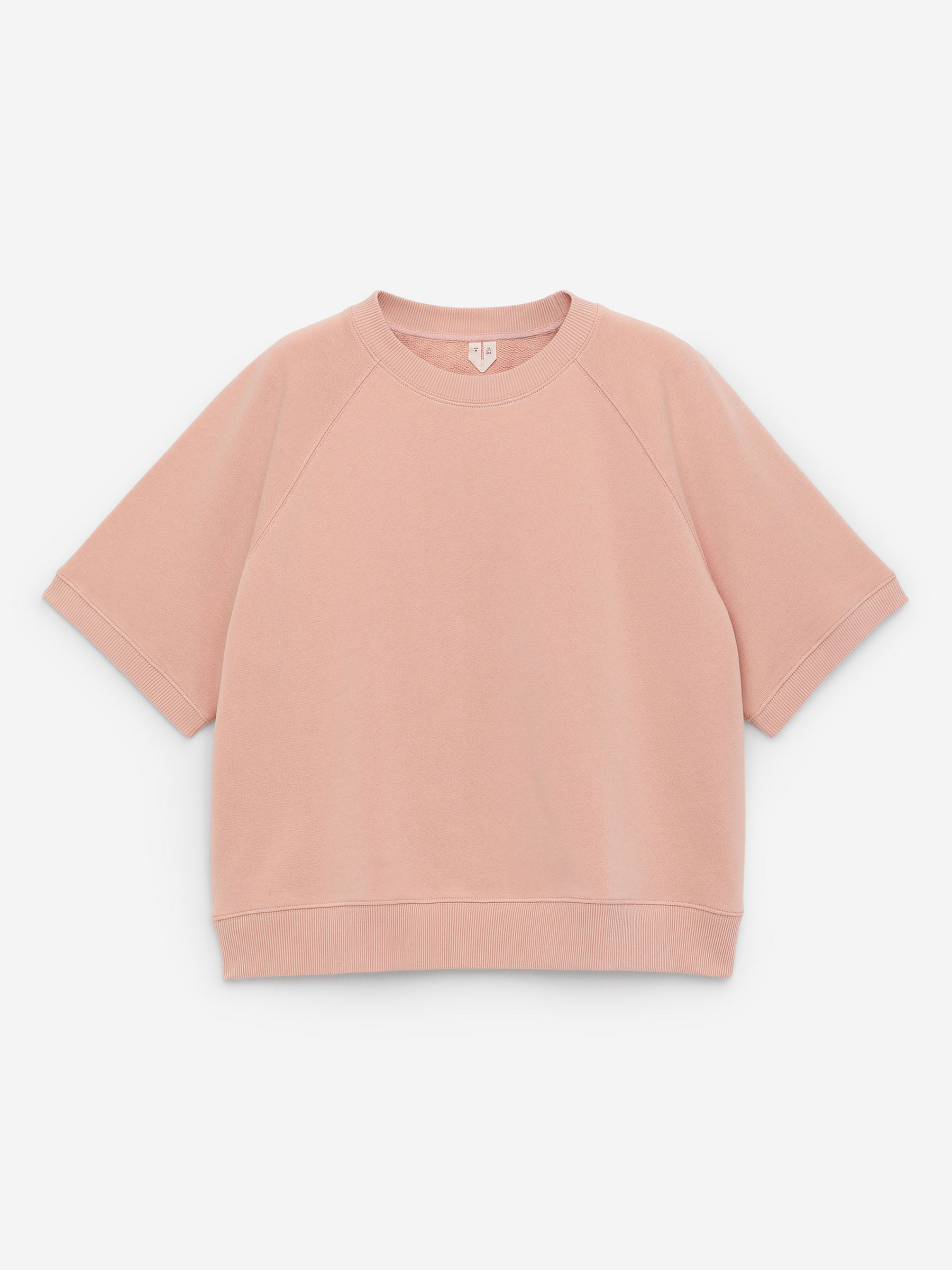 Sweat en tissu éponge-Orange-16058