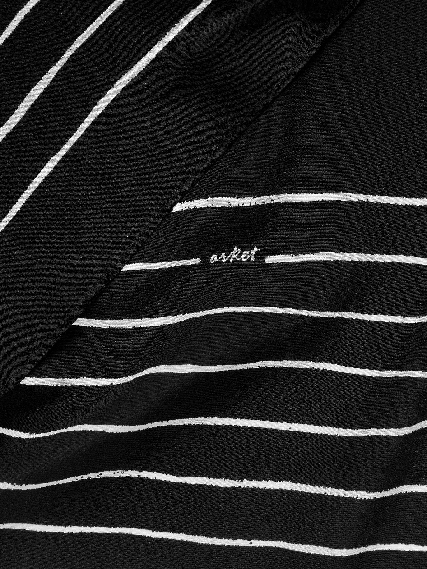 Printed Silk Scarf - Black/White - Women - StillMedia/DescriptiveDetail - 2