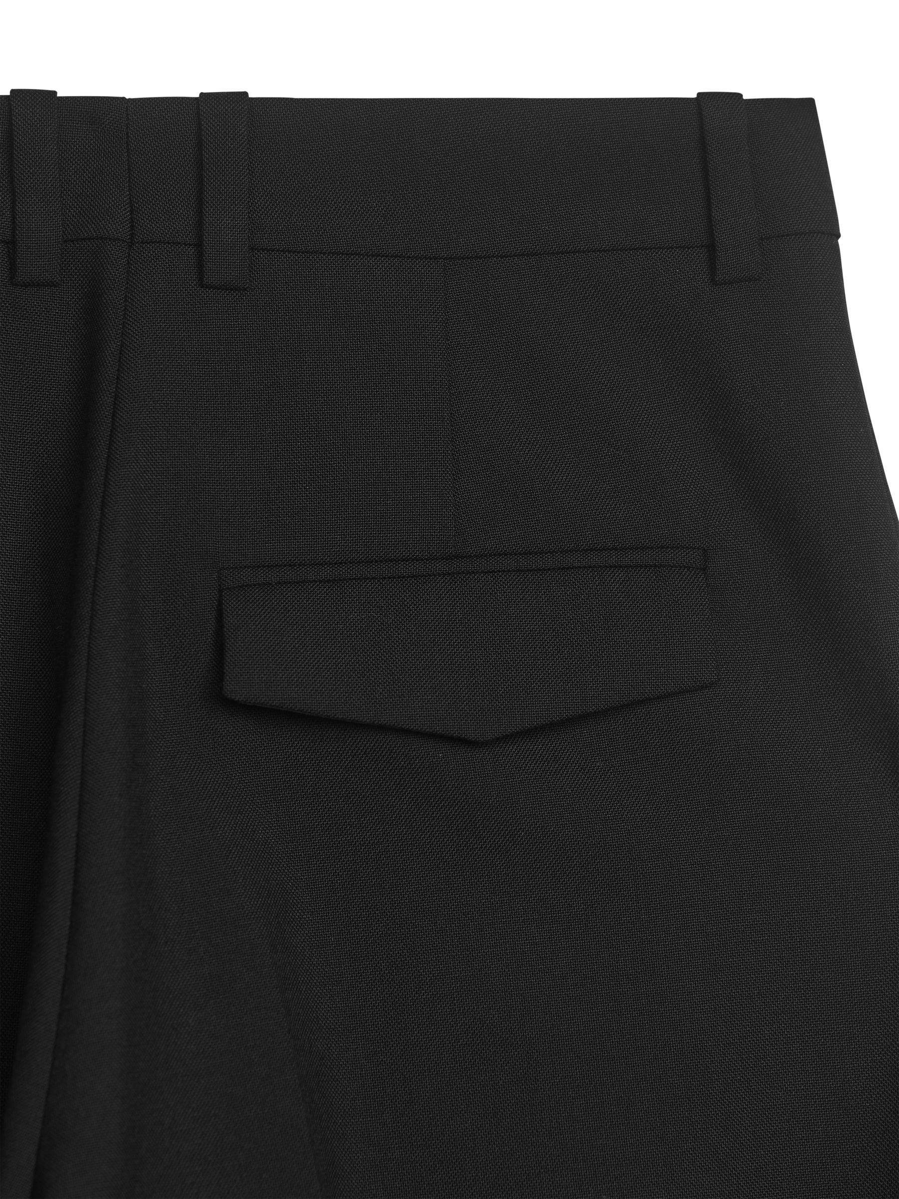 Pantalones de lana arpillera - Negro - Corte holgado - Women - StillMedia/DescriptiveDetail - 2