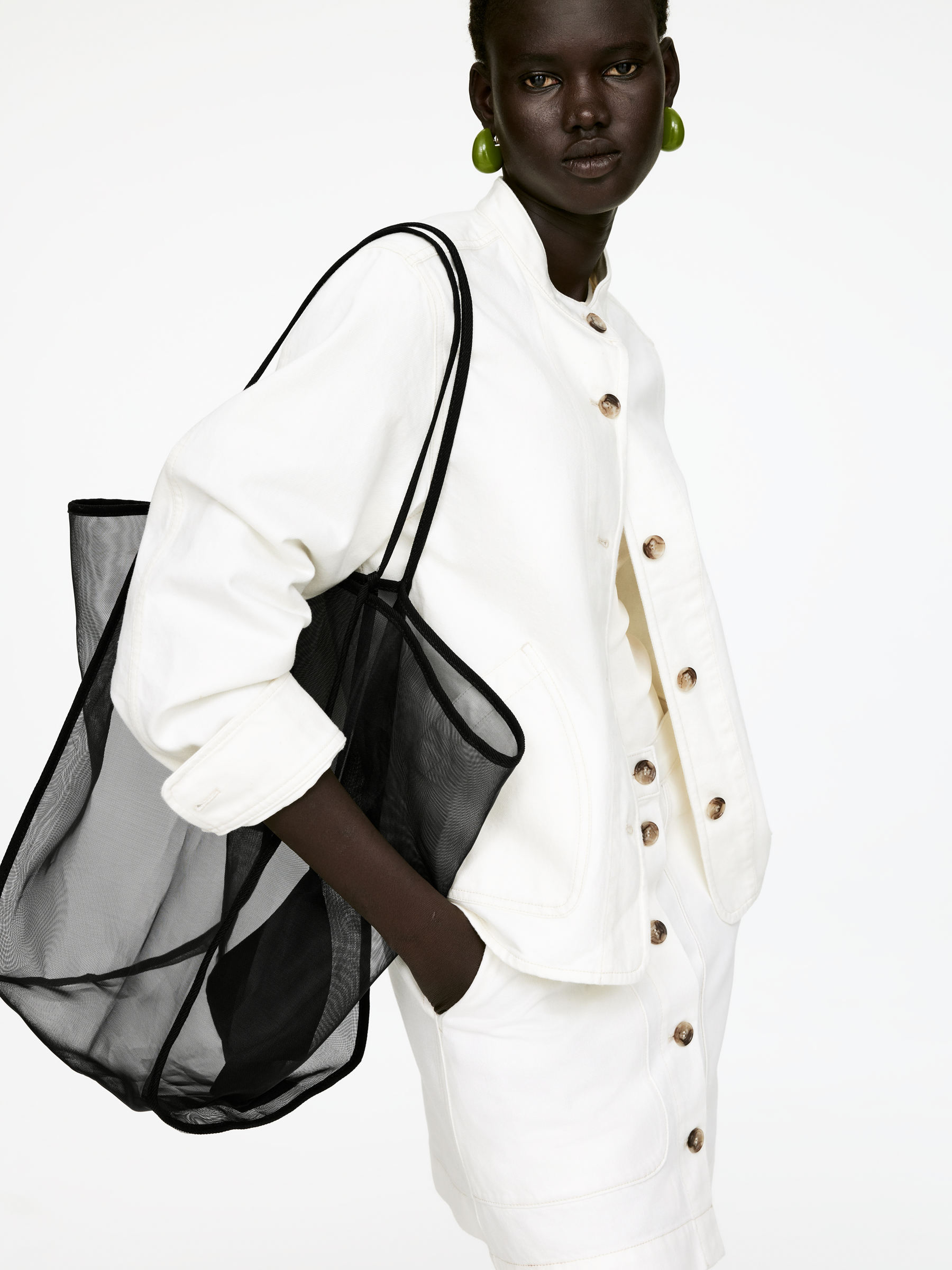Mesh Tote - Black - Women - StillMedia/Lookbook - 7