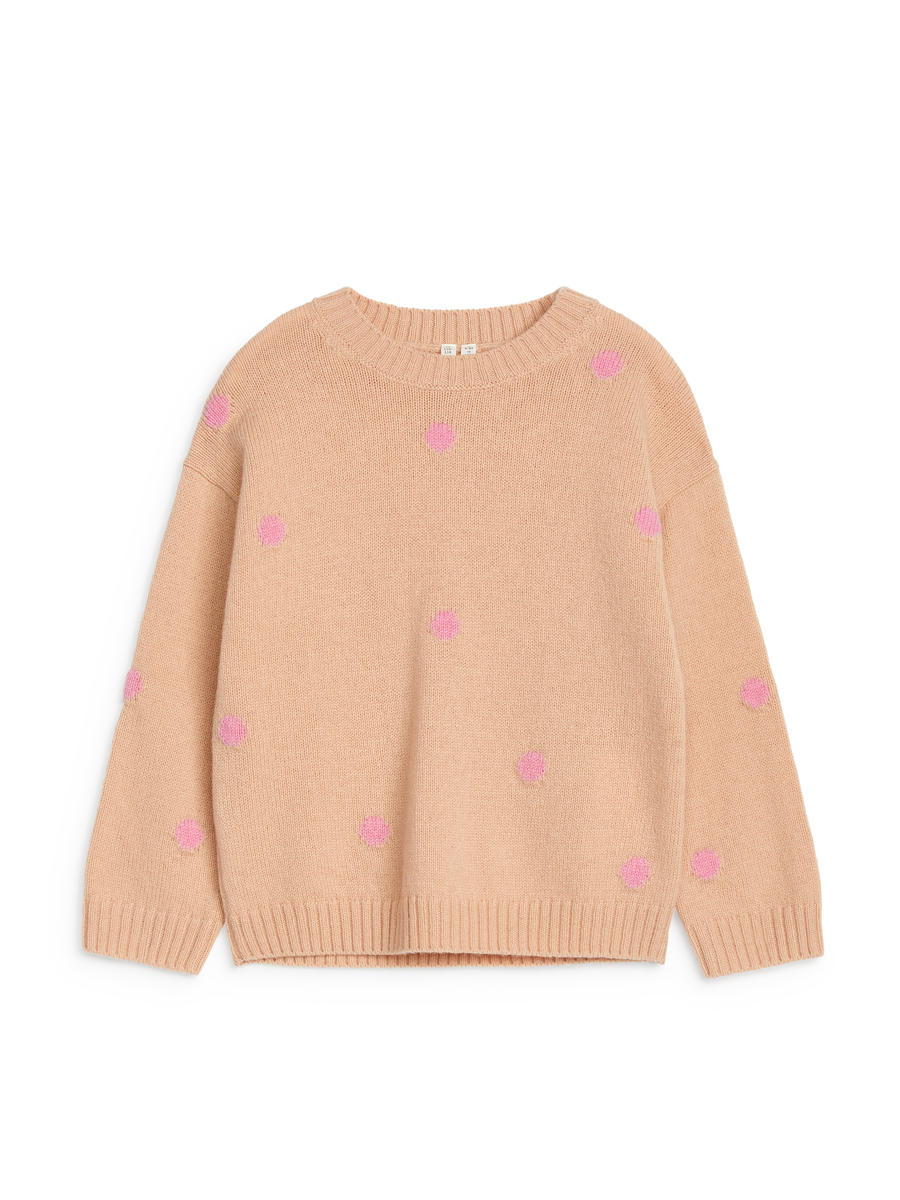 Wool Jumper-#C5B6A1-13177