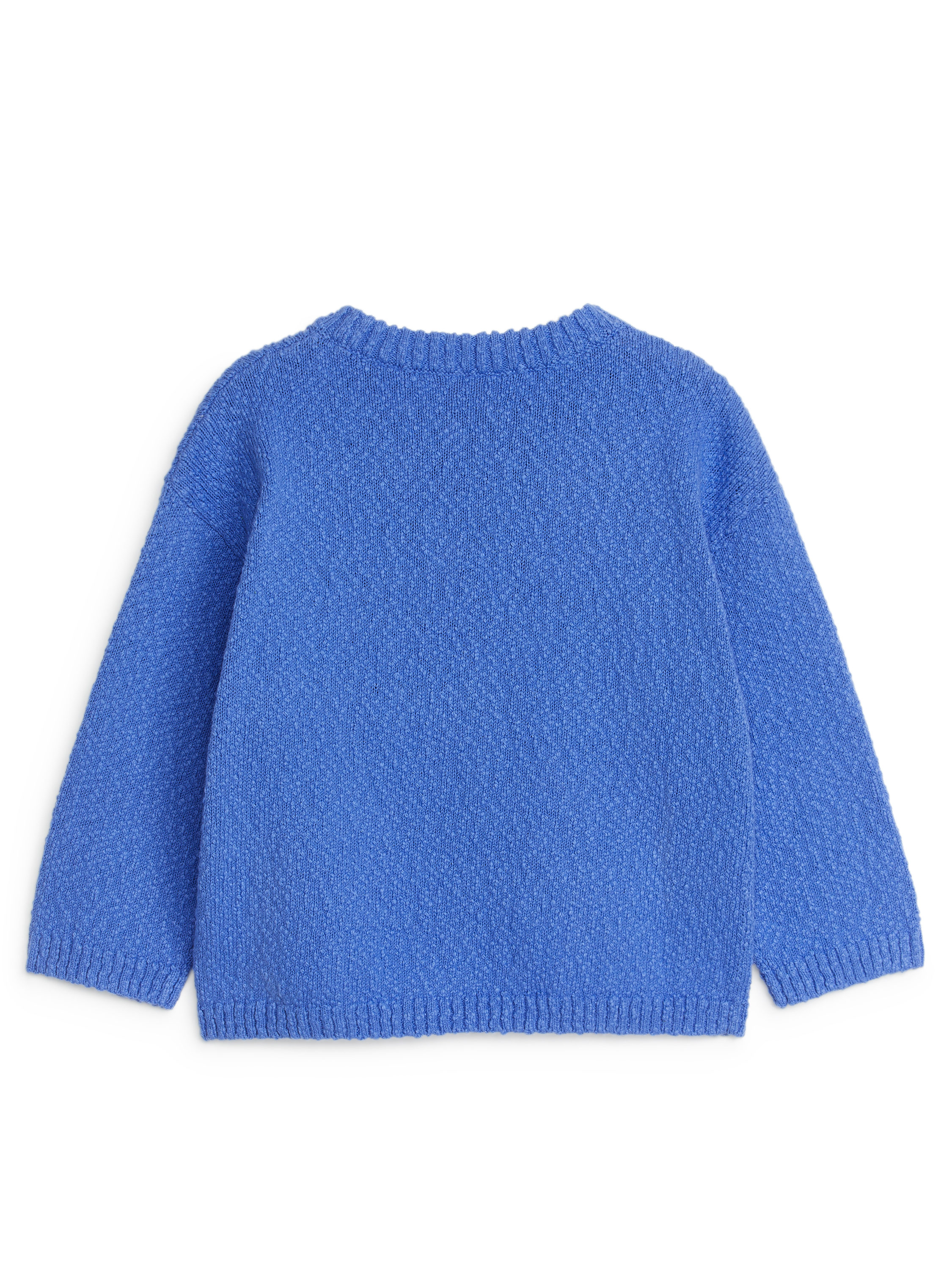 Pull Garçon Preworn – Bleu, Coton, Taille 7-8 Ans – Très Bon état
