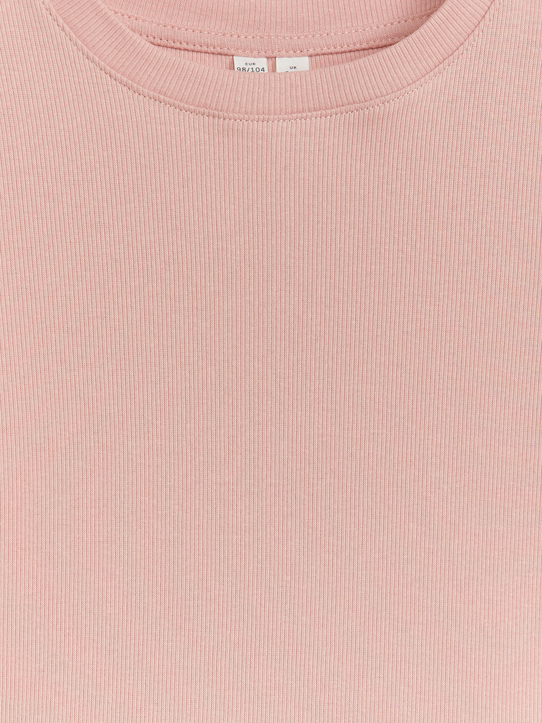 Langärmeliges, geripptes T-Shirt - Beige - Slim Fit - Kinder - StillMedia/DescriptiveDetail - 3