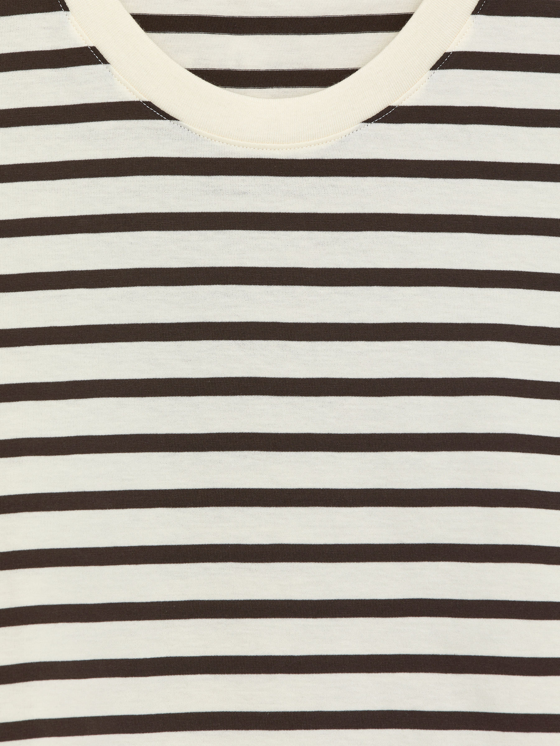 LILY Signature T-Shirt - Brown/Off White - Regular fit - Women - StillMedia/DescriptiveDetail - 2