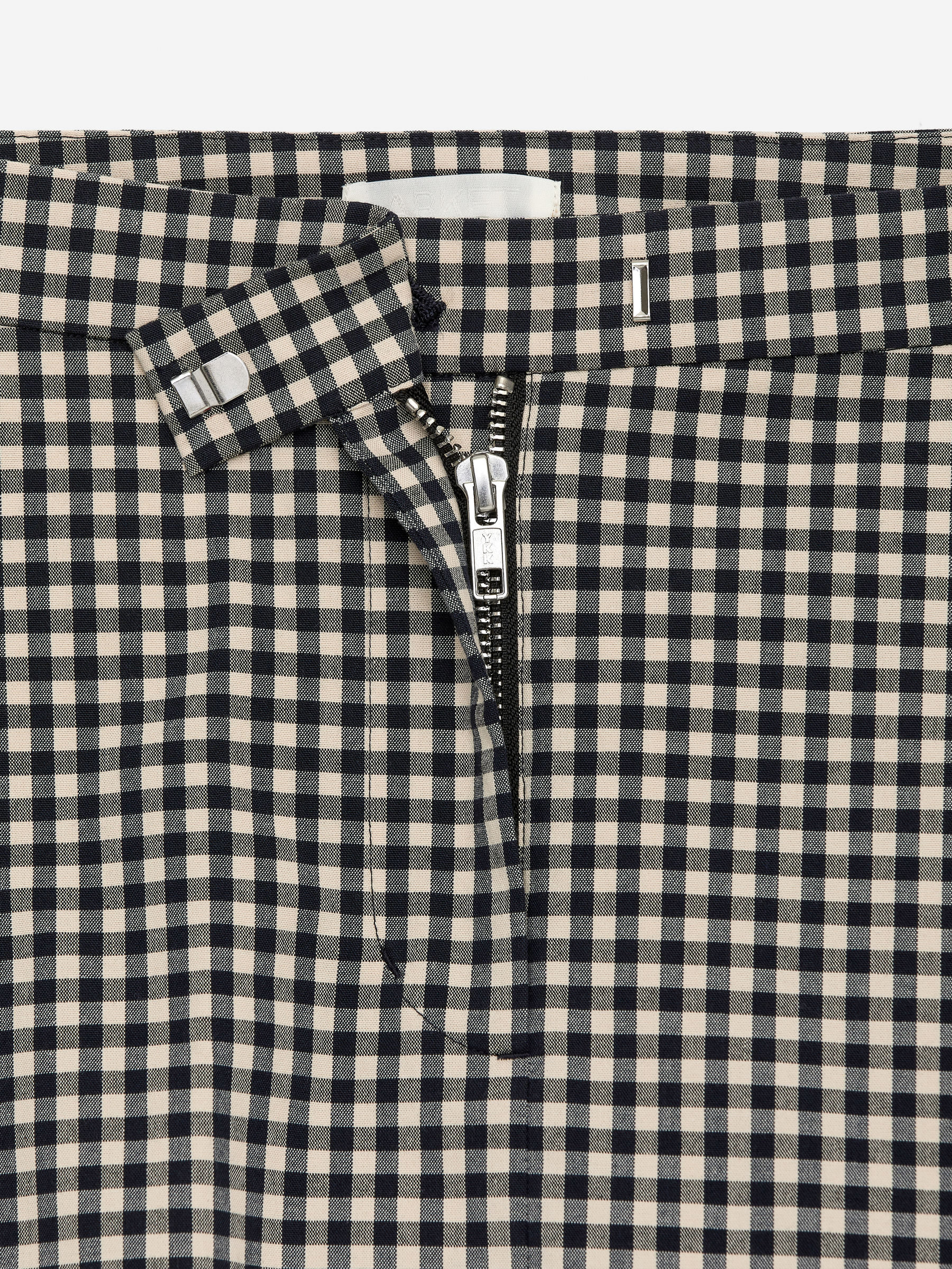 Mini Gingham Skirt - Dark Blue/Beige - Regular fit - Women - StillMedia/DescriptiveDetail - 1