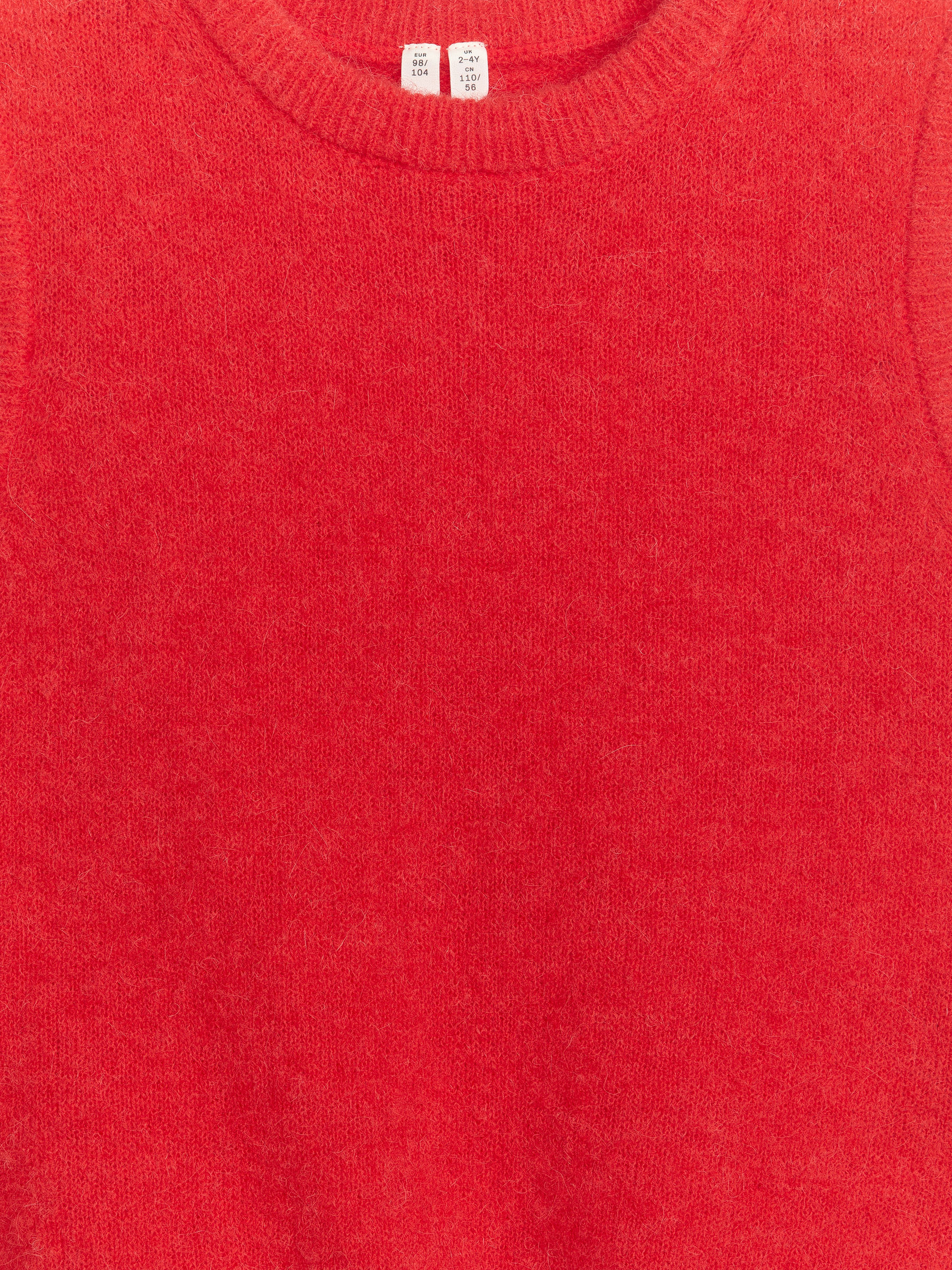 Alpaca-Wool Blend Vest - Red - Regular fit - Children - StillMedia/DescriptiveDetail - 1