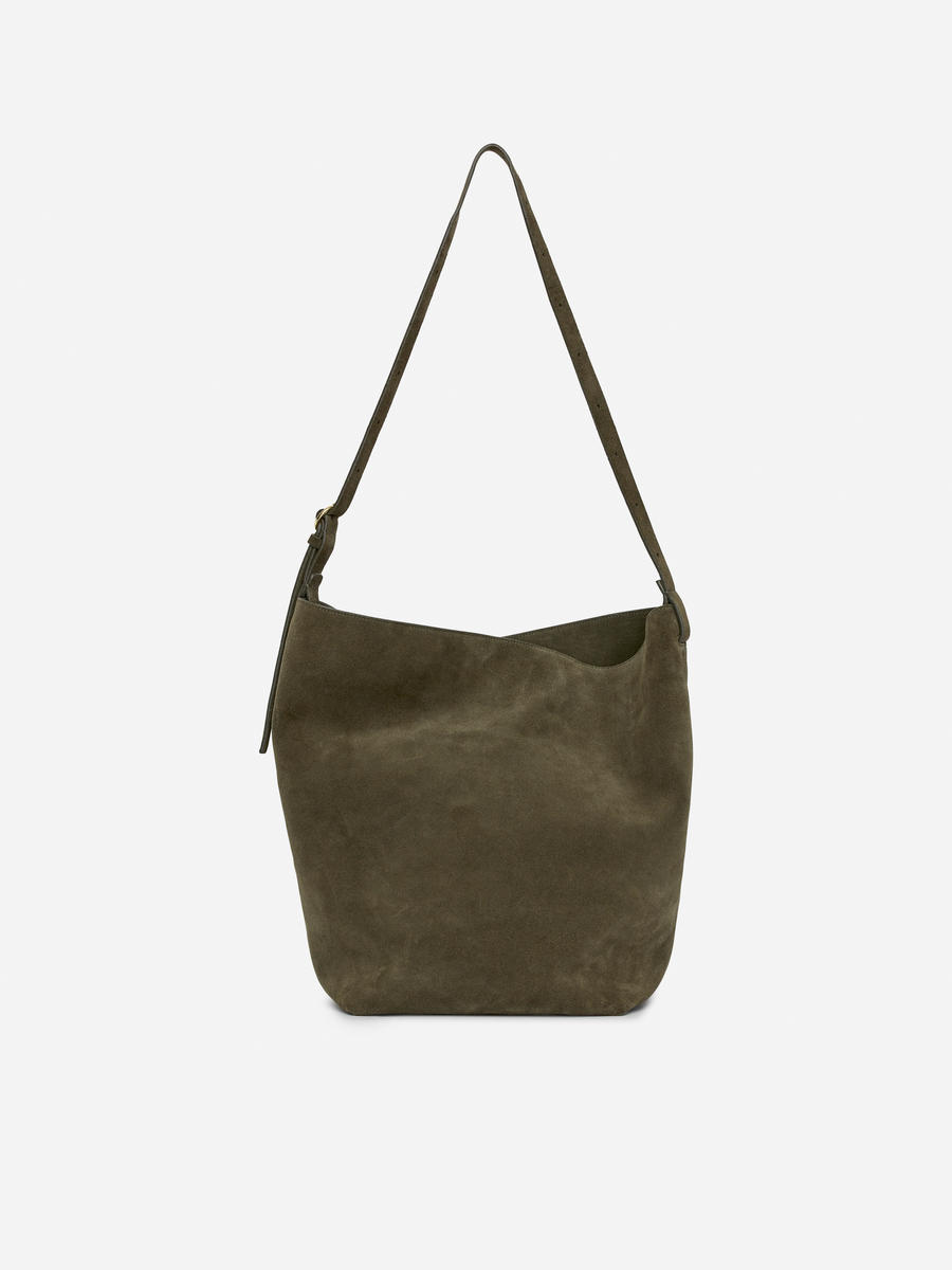 Sac fourre tout daim deals